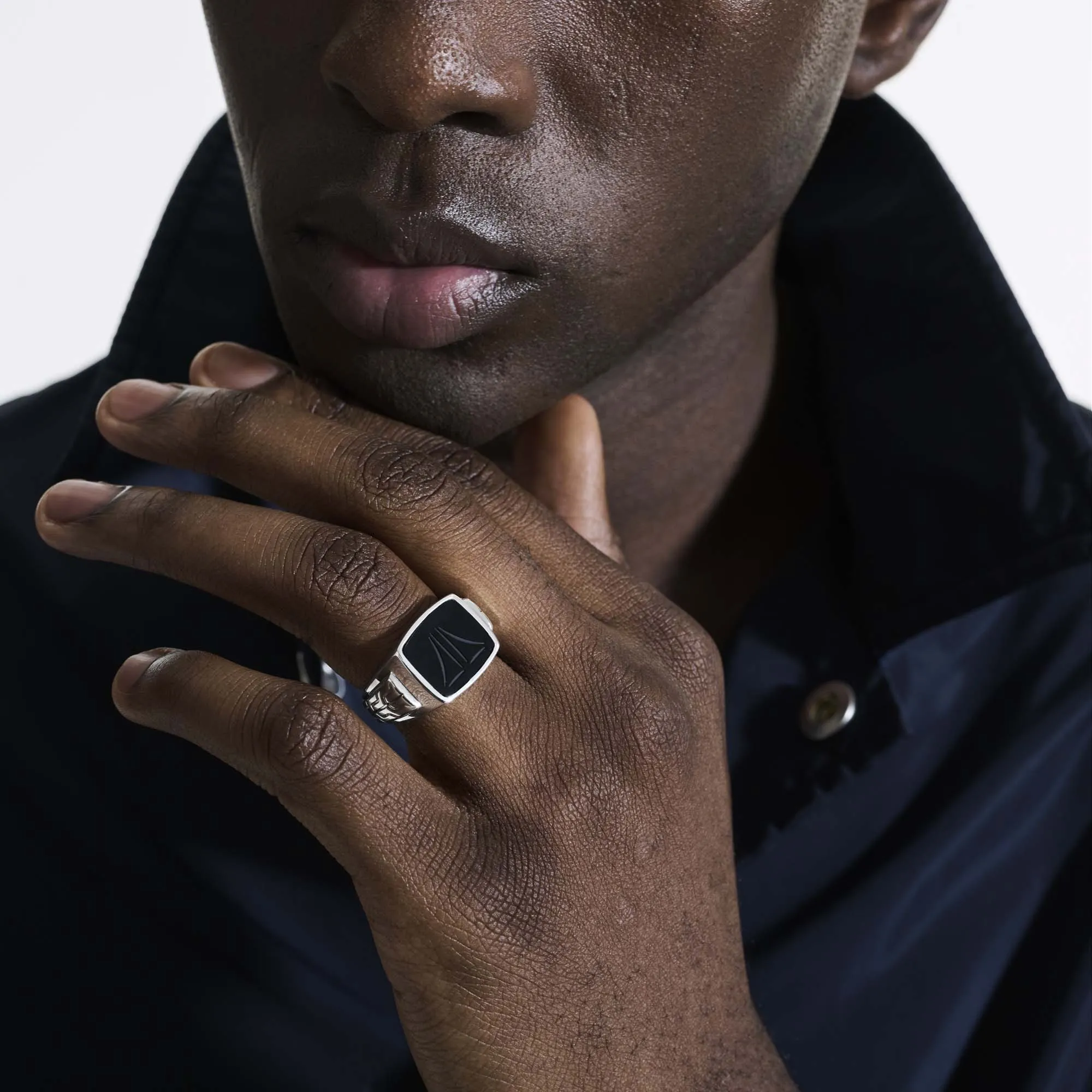 Carved Signet Ring, Sterling Silver|RMS9010991BON sold by John Hardy product image thumbnail 5