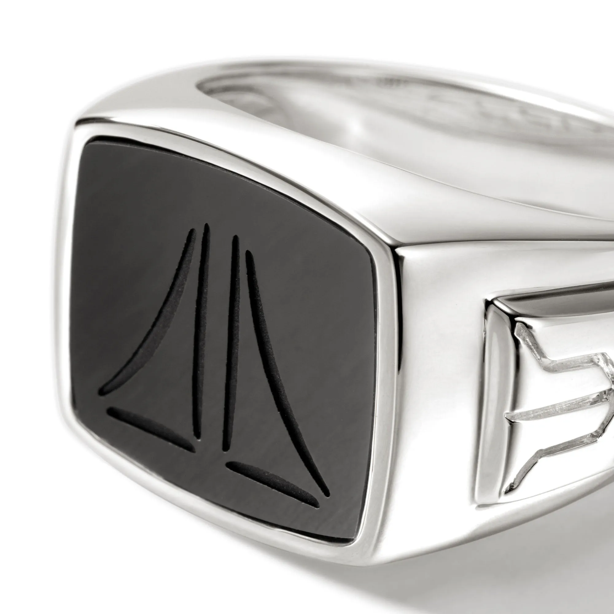 Carved Signet Ring, Sterling Silver|RMS9010991BON sold by John Hardy product image thumbnail 2