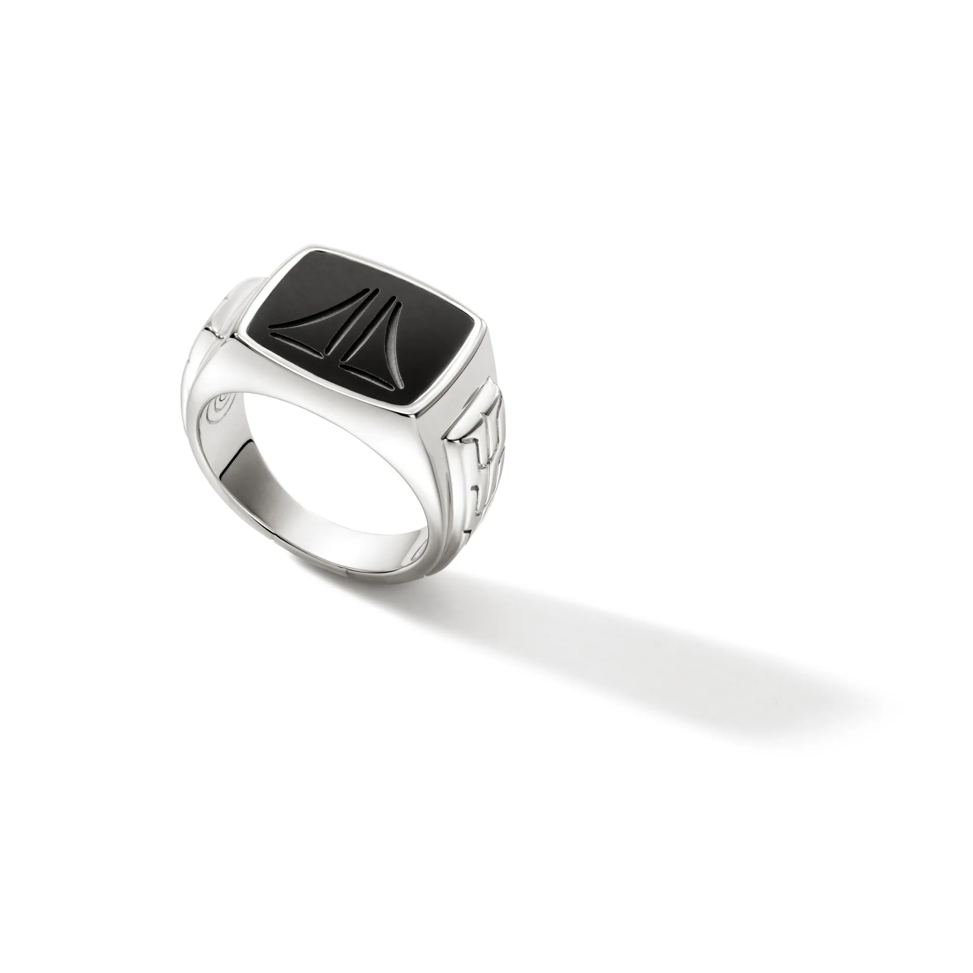 Carved Signet Ring, Sterling Silver|RMS9010991BON sold by John Hardy product image thumbnail 3