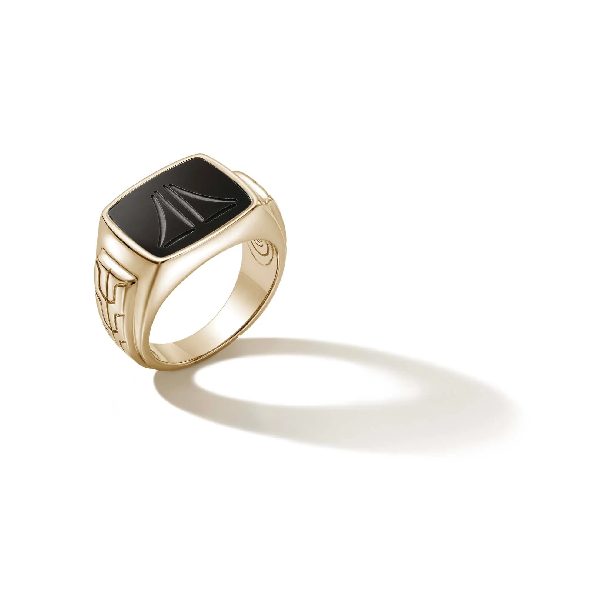 Carved Signet Ring, Gold|RMGGS9010991BON sold by John Hardy product image thumbnail 3