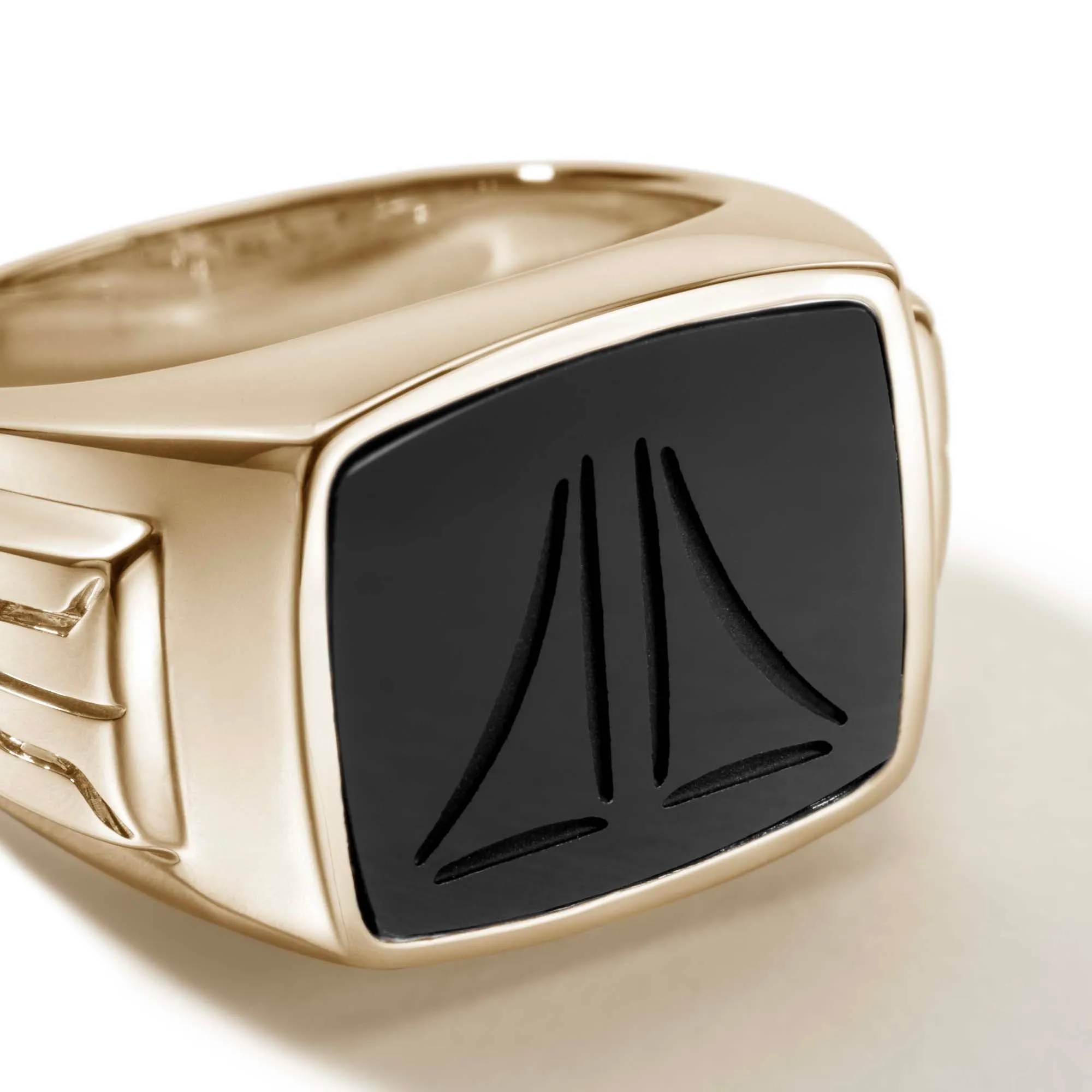 Carved Signet Ring, Gold|RMGGS9010991BON sold by John Hardy product image thumbnail 2