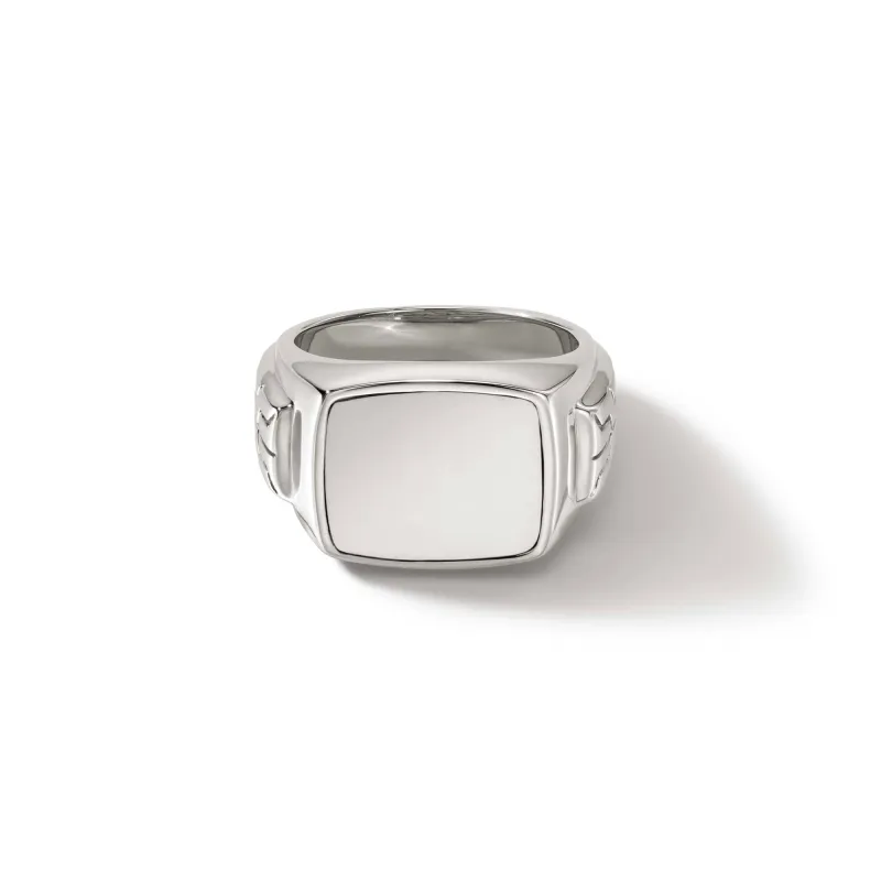 Signet Ring, Sterling Silver|RM901098 sold by John Hardy