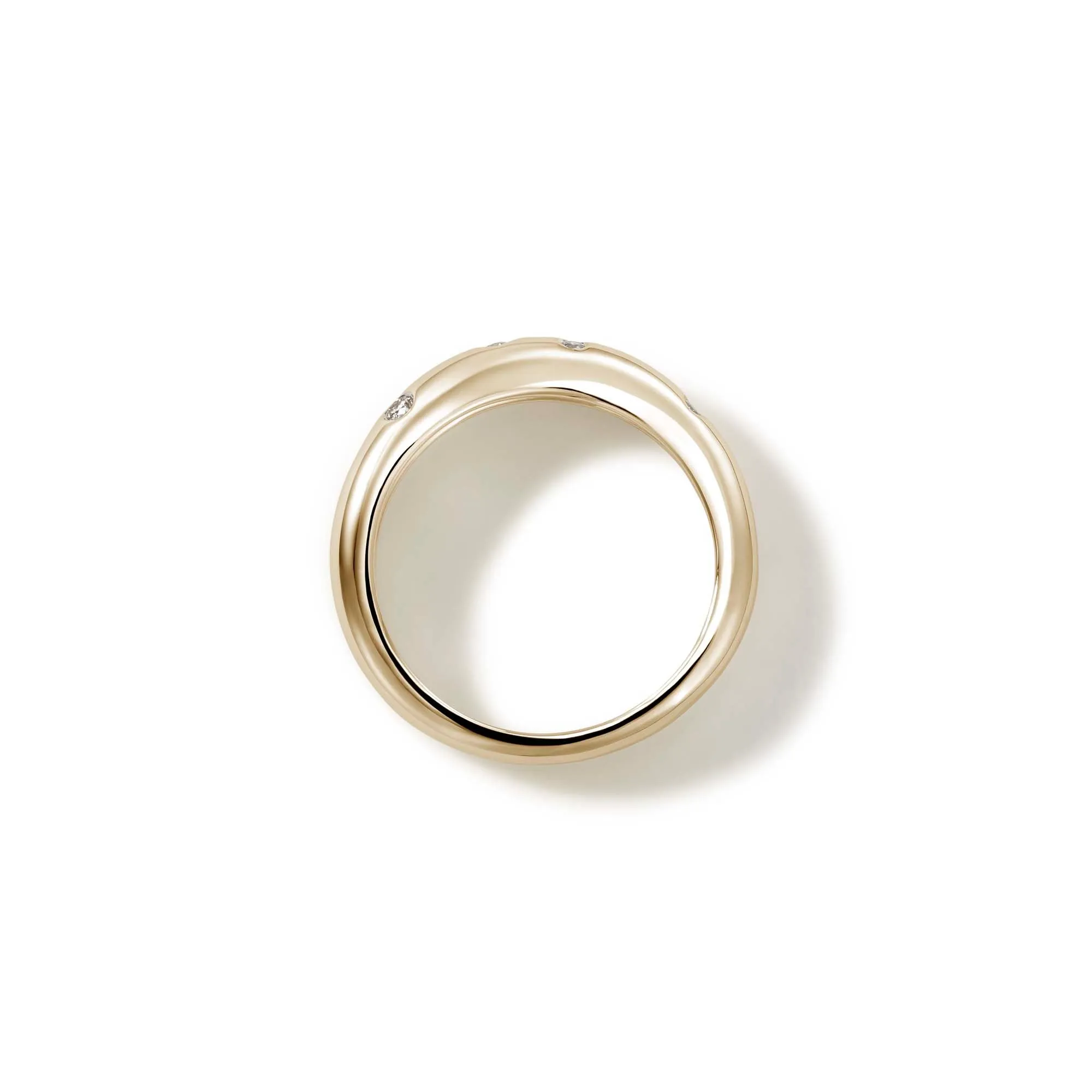 Surf Ring, Gold, Diamonds, Slim|RGGX9011182DI sold by John Hardy product image thumbnail 4