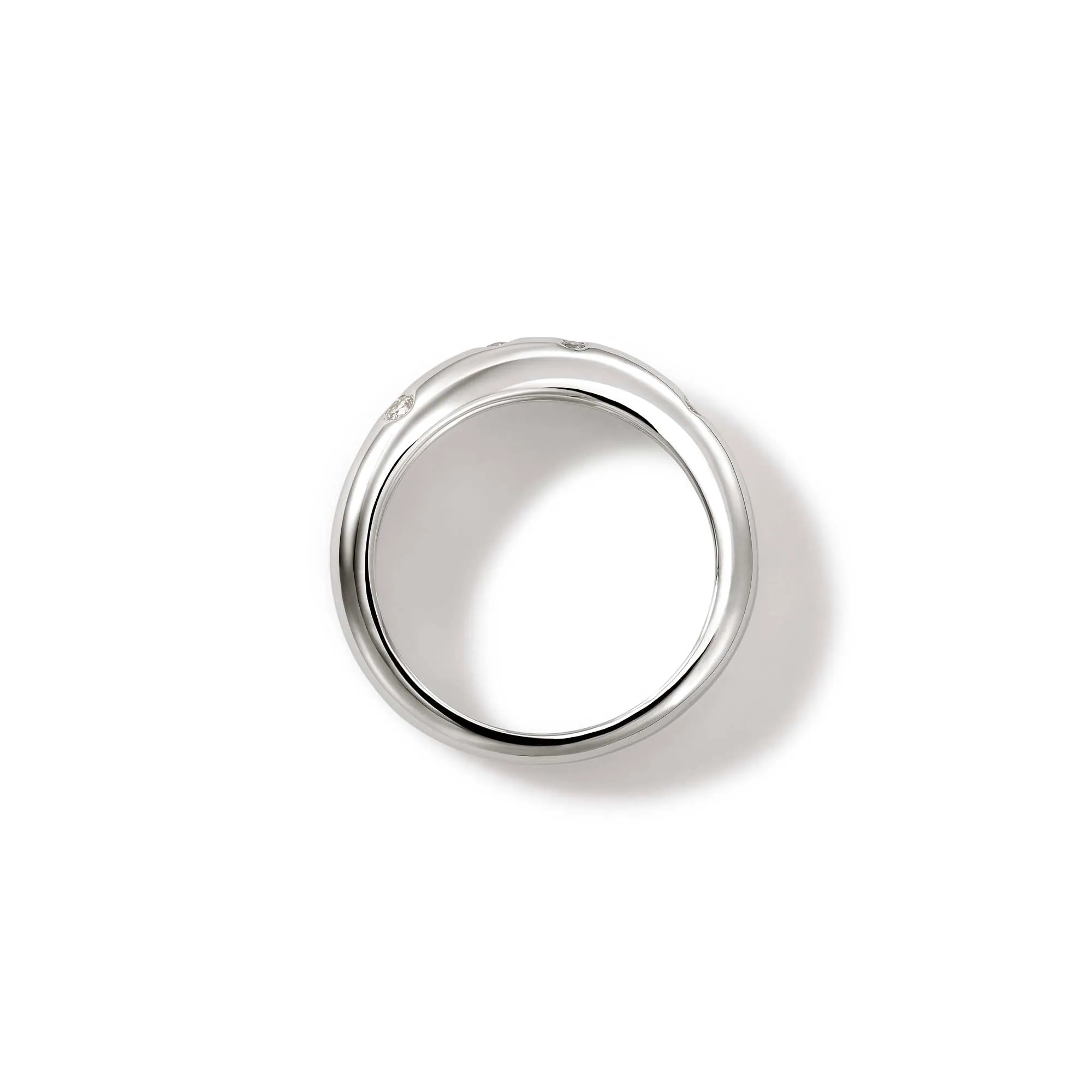 Surf Ring, Sterling Silver, Diamonds, Slim|RBP9011182DI sold by John Hardy product image thumbnail 4