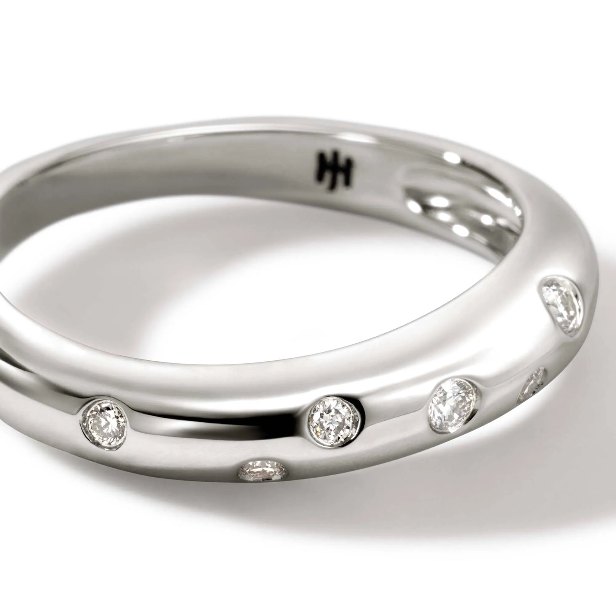 Surf Ring, Sterling Silver, Diamonds, Slim|RBP9011182DI sold by John Hardy product image thumbnail 2
