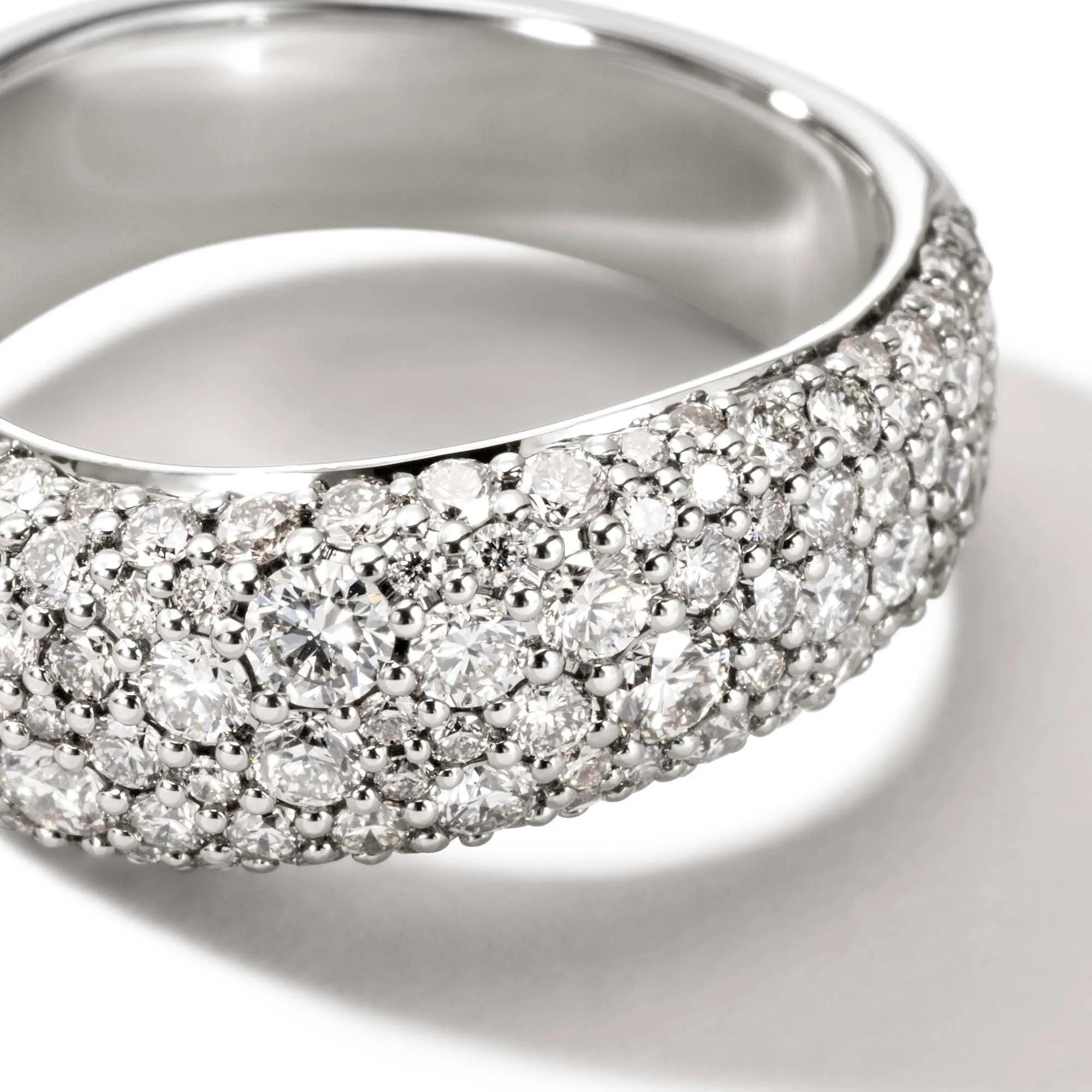 Surf Ring, Sterling Silver, Diamonds, Wide|RBP9011122DI sold by John Hardy product image thumbnail 2