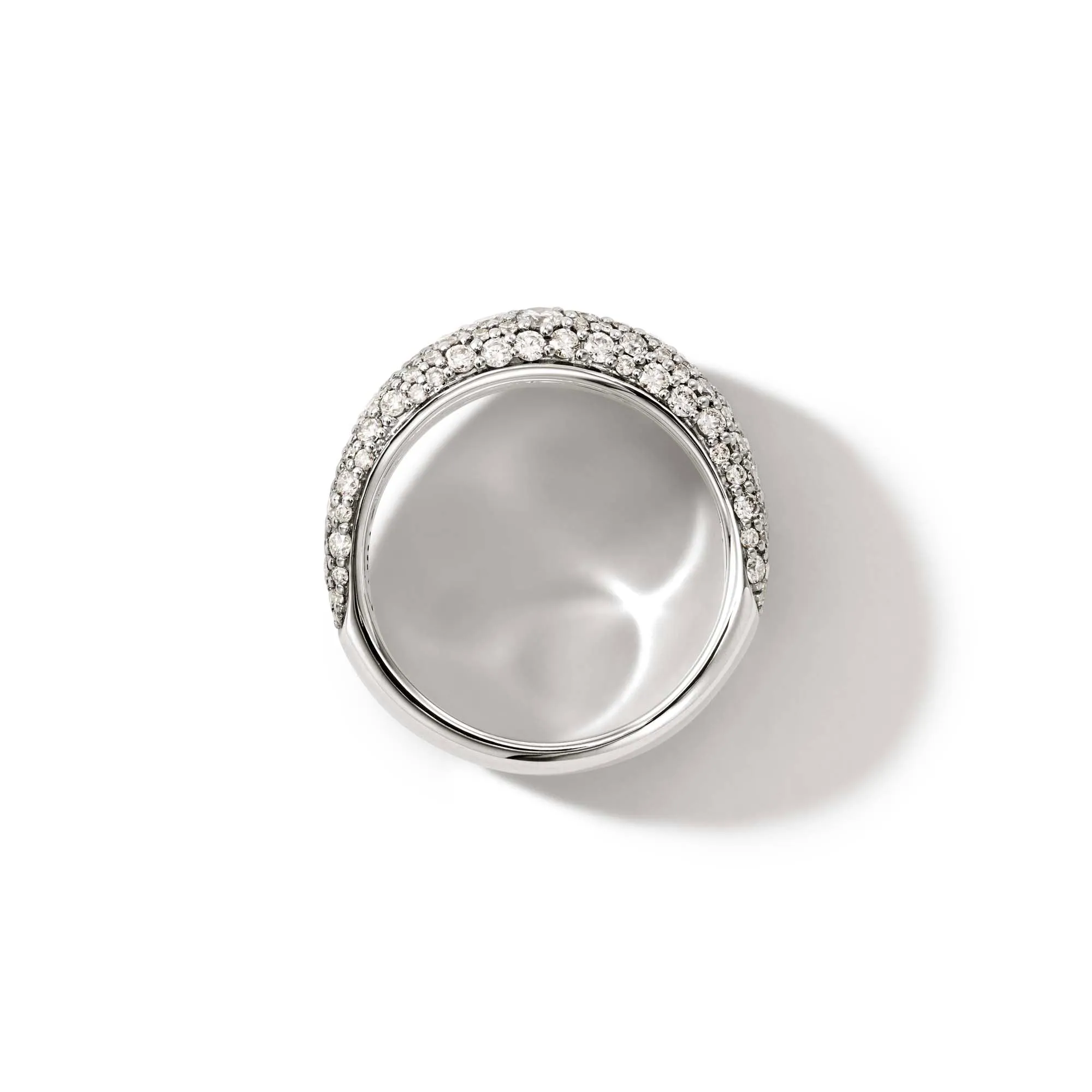 Surf Ring, Sterling Silver, Diamonds, Wide|RBP9011122DI sold by John Hardy product image thumbnail 4