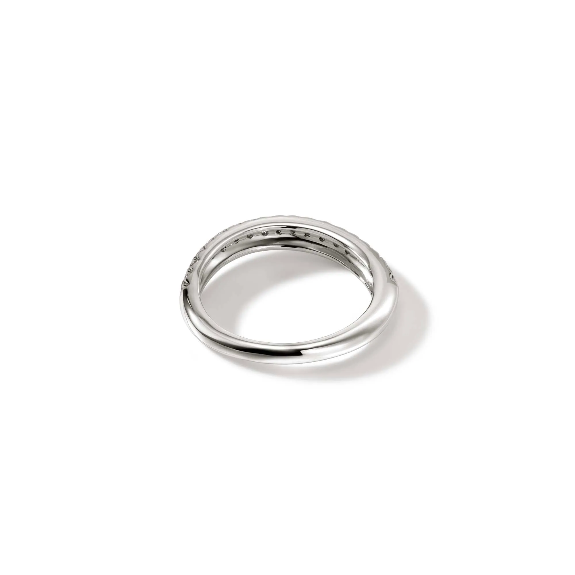 Surf Ring, Sterling Silver, Diamonds, Slim|RBP9011112DI sold by John Hardy product image thumbnail 5