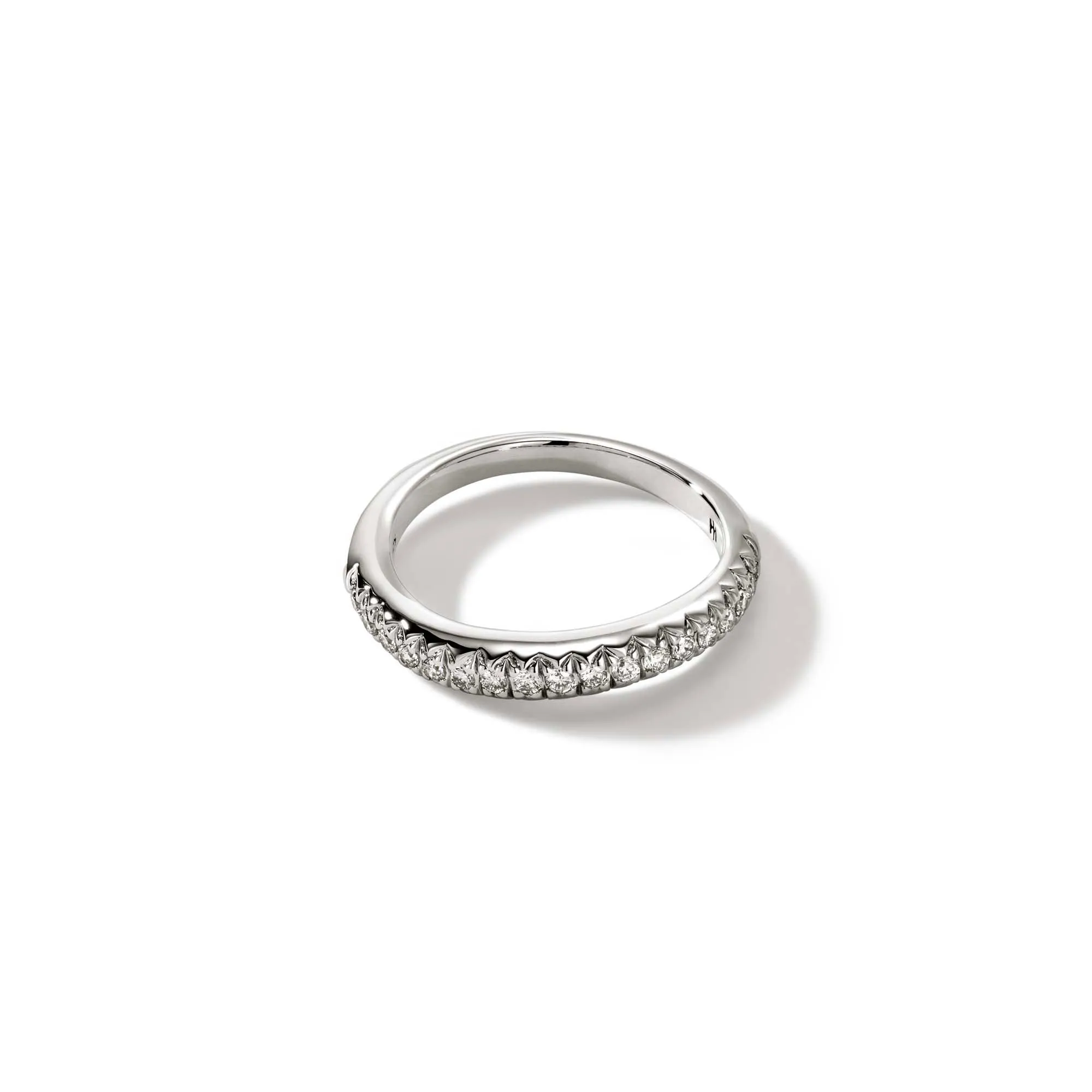 Surf Ring, Sterling Silver, Diamonds, Slim|RBP9011112DI sold by John Hardy
