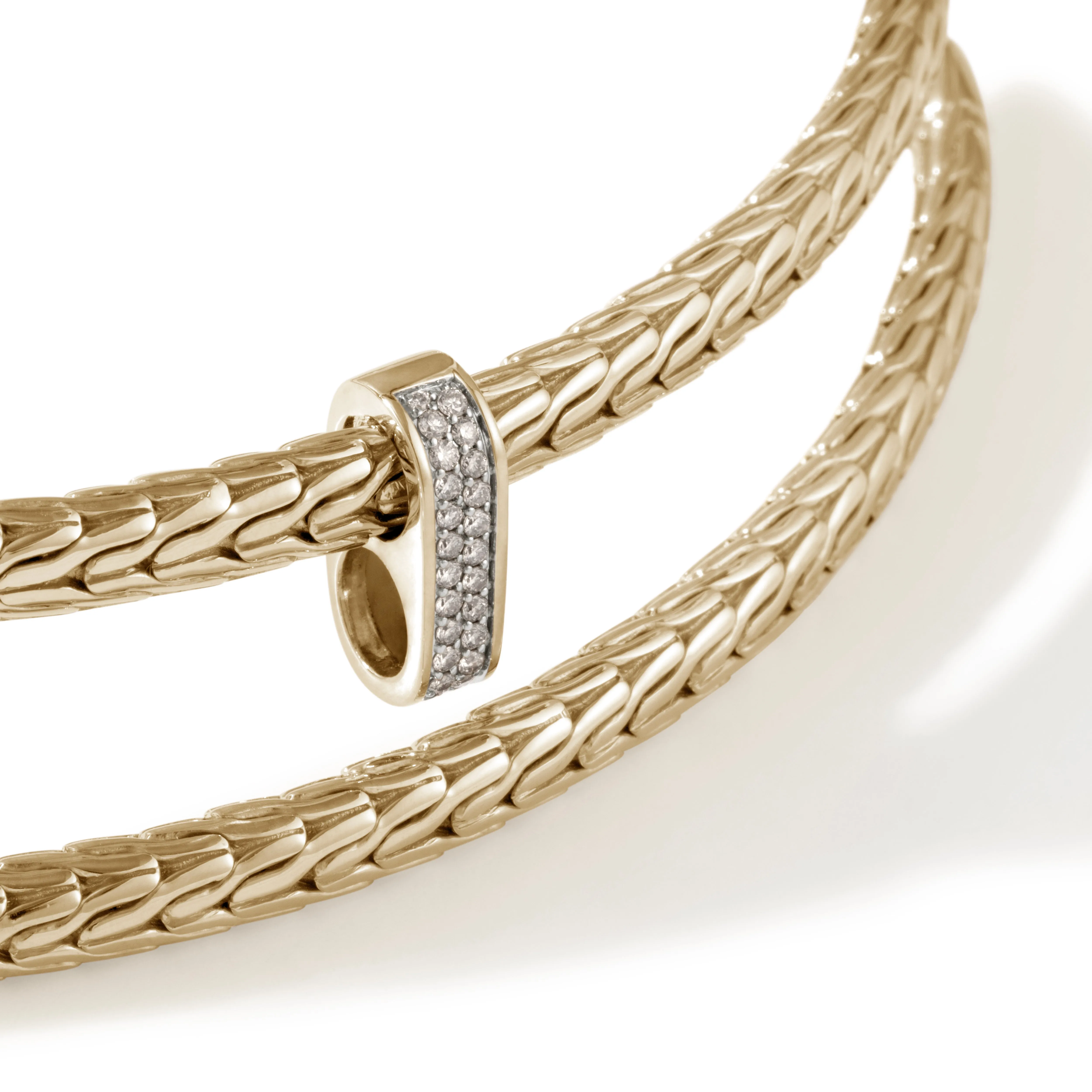 Spear Coil Choker, Gold, Diamonds|NGGX9011292DI sold by John Hardy product image thumbnail 2