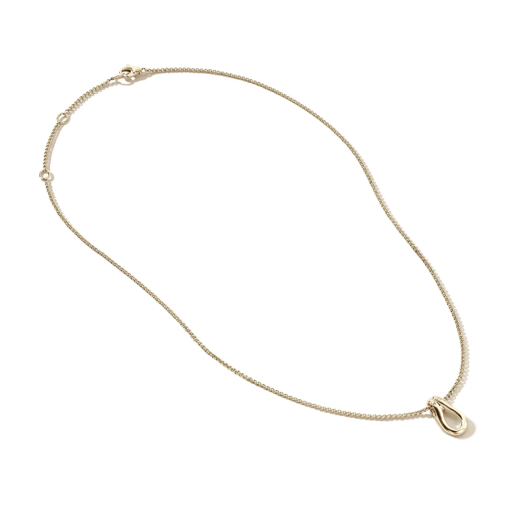 Surf Pendant Necklace, Gold, Diamonds|NGGX90107422DI sold by John Hardy product image thumbnail 5