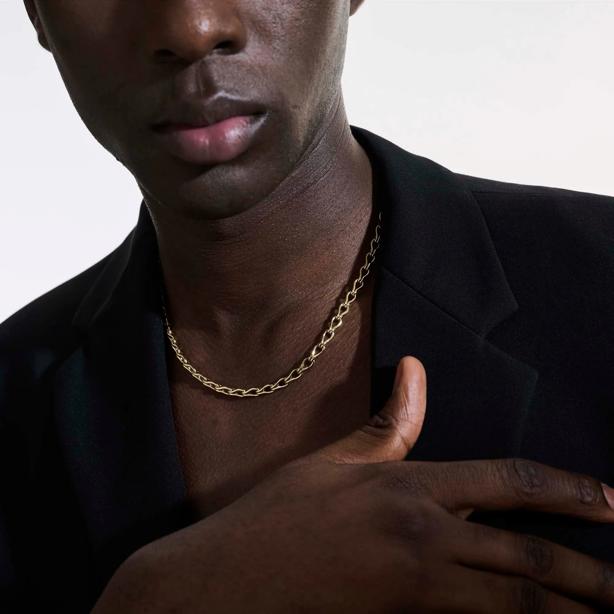 Surf Necklace, Gold, 5MM|NGG901091 sold by John Hardy product image thumbnail 5