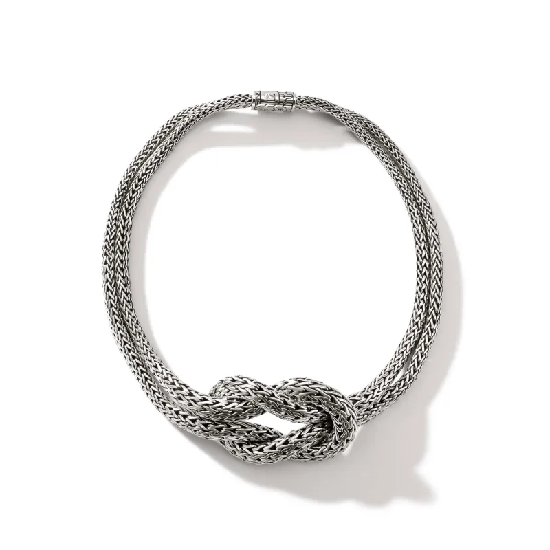 Love Knot Necklace, Sterling Silver, 11.5MM|NB901058 sold by John Hardy