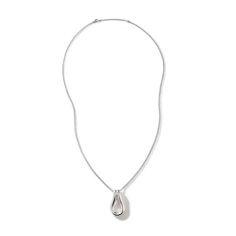 Surf Pendant Necklace, Sterling Silver, Long|NB901056 sold by John Hardy