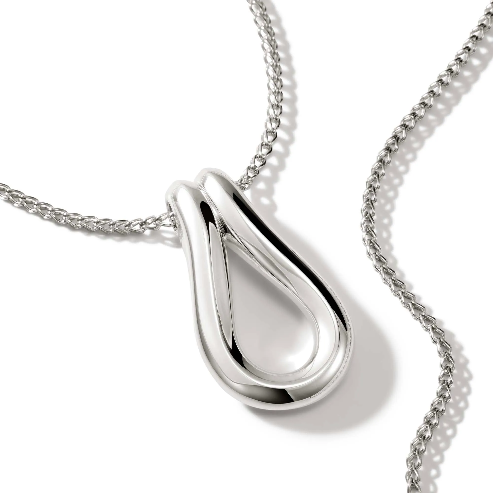 Surf Pendant Necklace, Sterling Silver, Long|NB901056 sold by John Hardy product image thumbnail 2