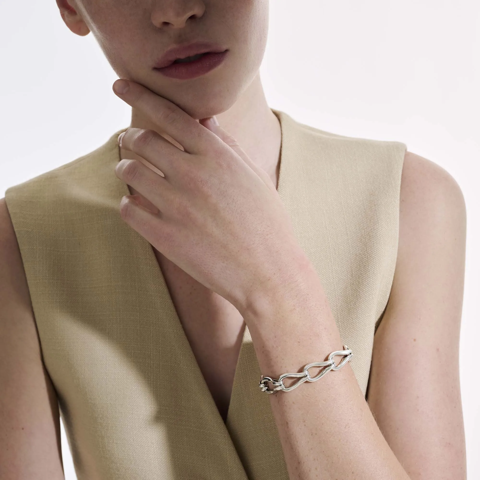 Surf Bracelet, Sterling Silver, 12MM|BU901087 sold by John Hardy product image thumbnail 5