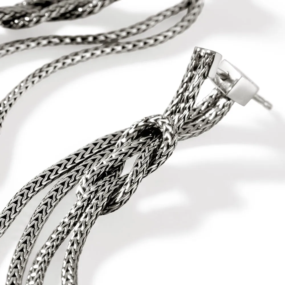 Love Knot Drop Earrings, Sterling Silver|EB901063 sold by John Hardy product image thumbnail 2