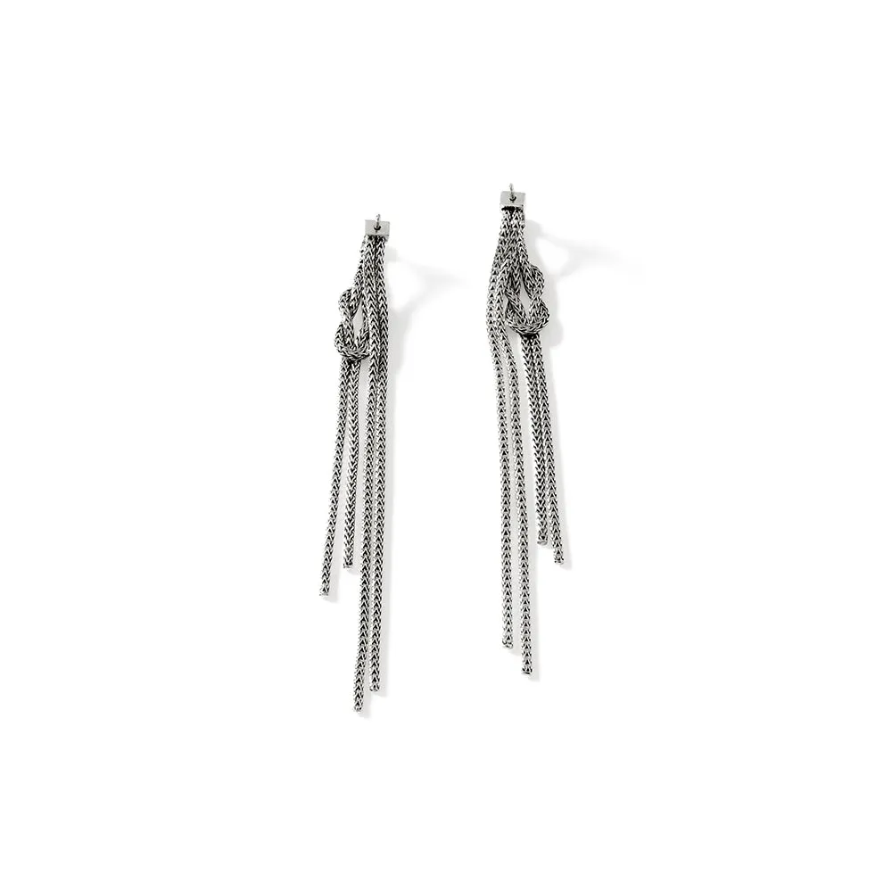 Love Knot Drop Earrings, Sterling Silver|EB901063 sold by John Hardy product image thumbnail 4