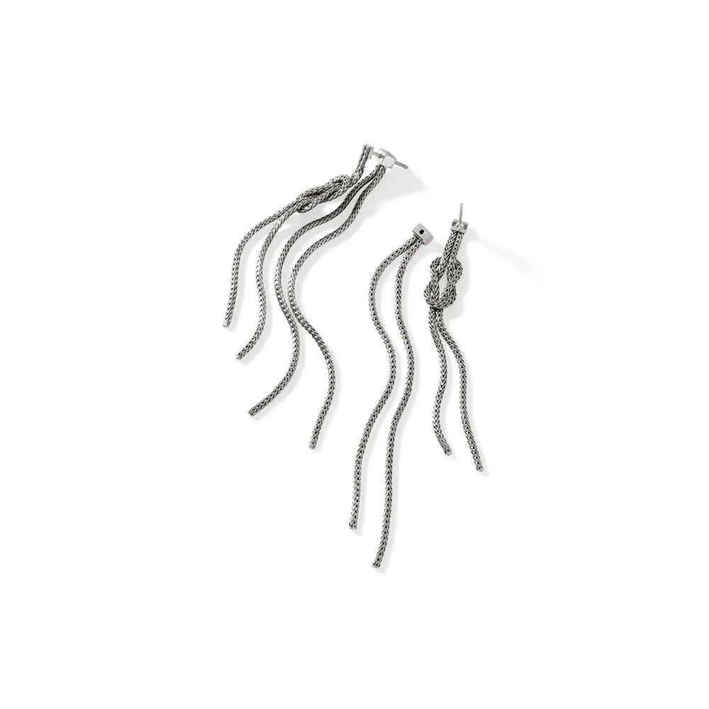Love Knot Drop Earrings, Sterling Silver|EB901063 sold by John Hardy product image thumbnail 3