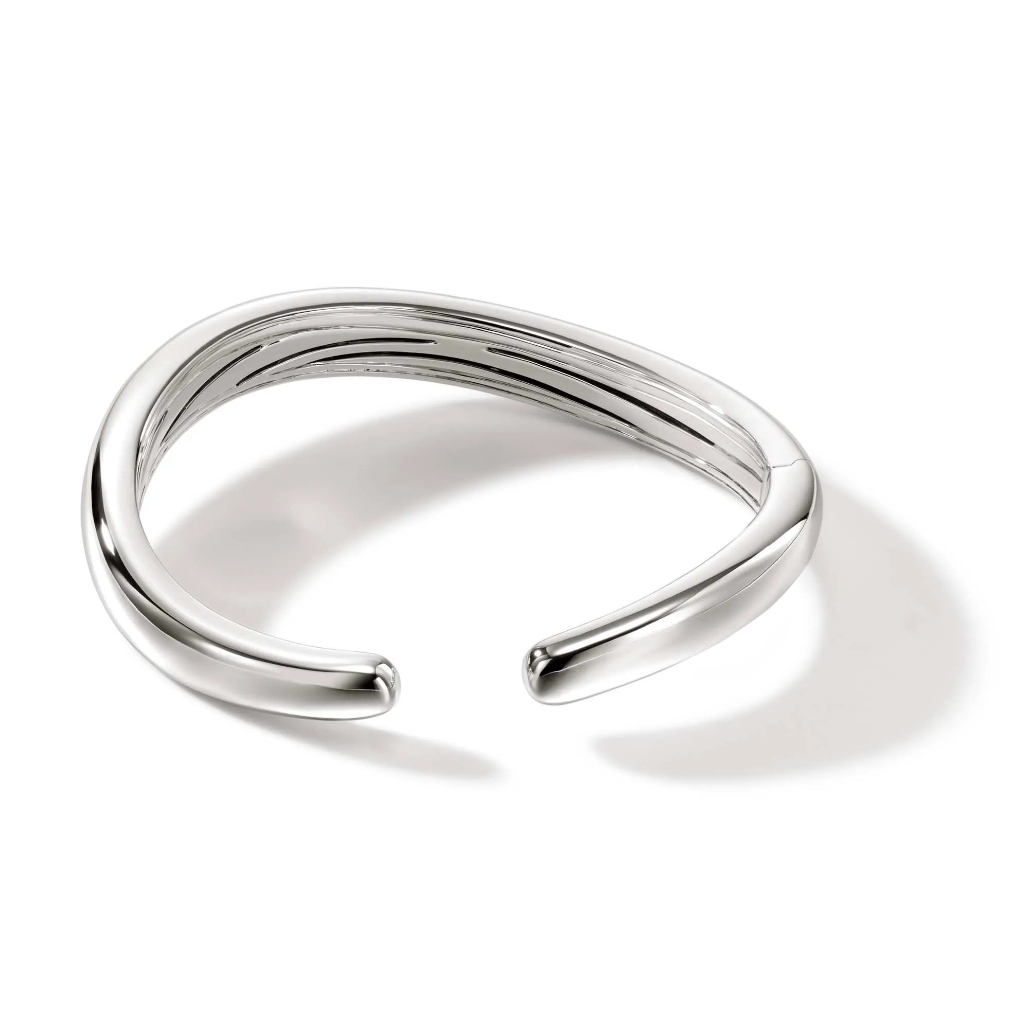 Surf Hinged Cuff, Sterling Silver, Slim|CB901117 sold by John Hardy product image thumbnail 5