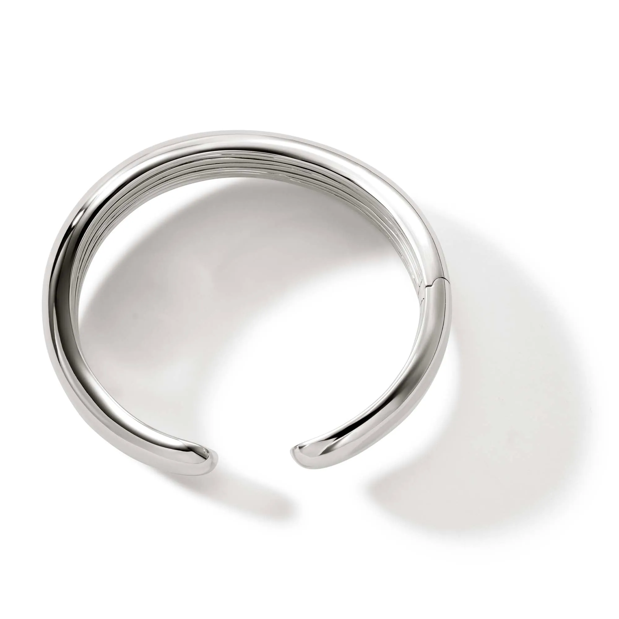 Surf Hinged Cuff, Sterling Silver, Wide|CB901115 sold by John Hardy product image thumbnail 4