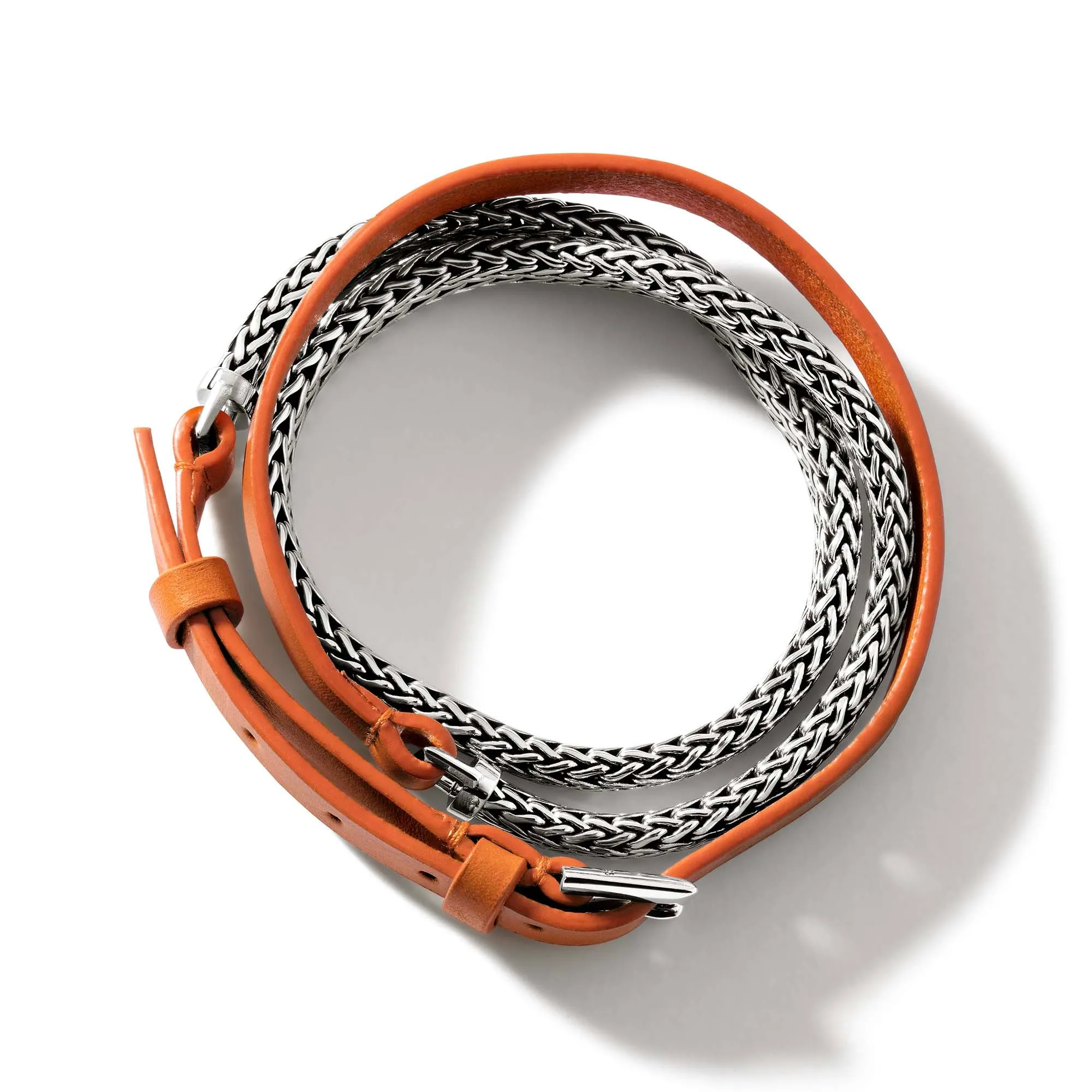 Icon Wrap, Sterling Silver, Leather|BU901047OR sold by John Hardy product image thumbnail 5