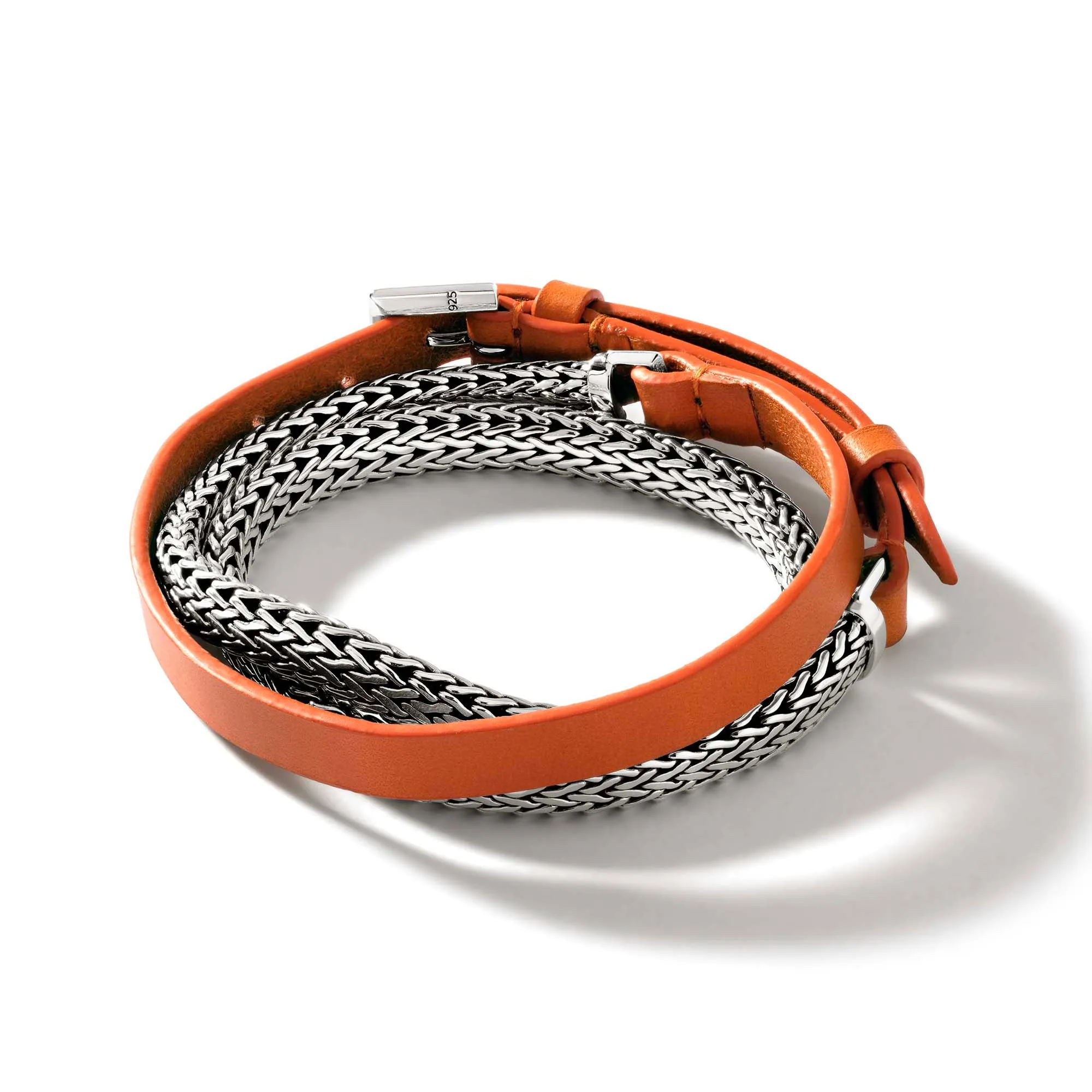 Icon Wrap, Sterling Silver, Leather|BU901047OR sold by John Hardy product image thumbnail 4