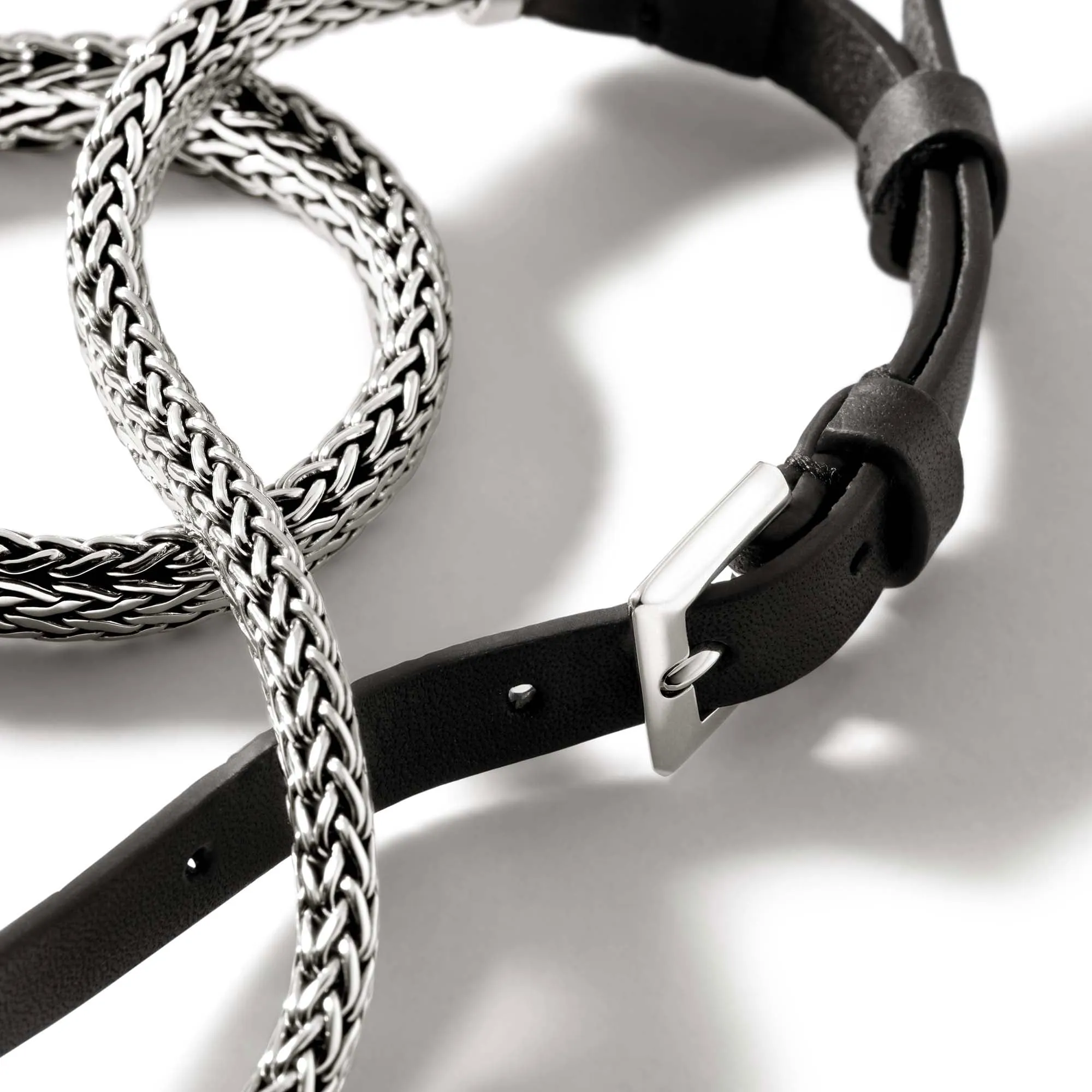 Icon Wrap, Sterling Silver, Leather|BU901047BL sold by John Hardy product image thumbnail 2