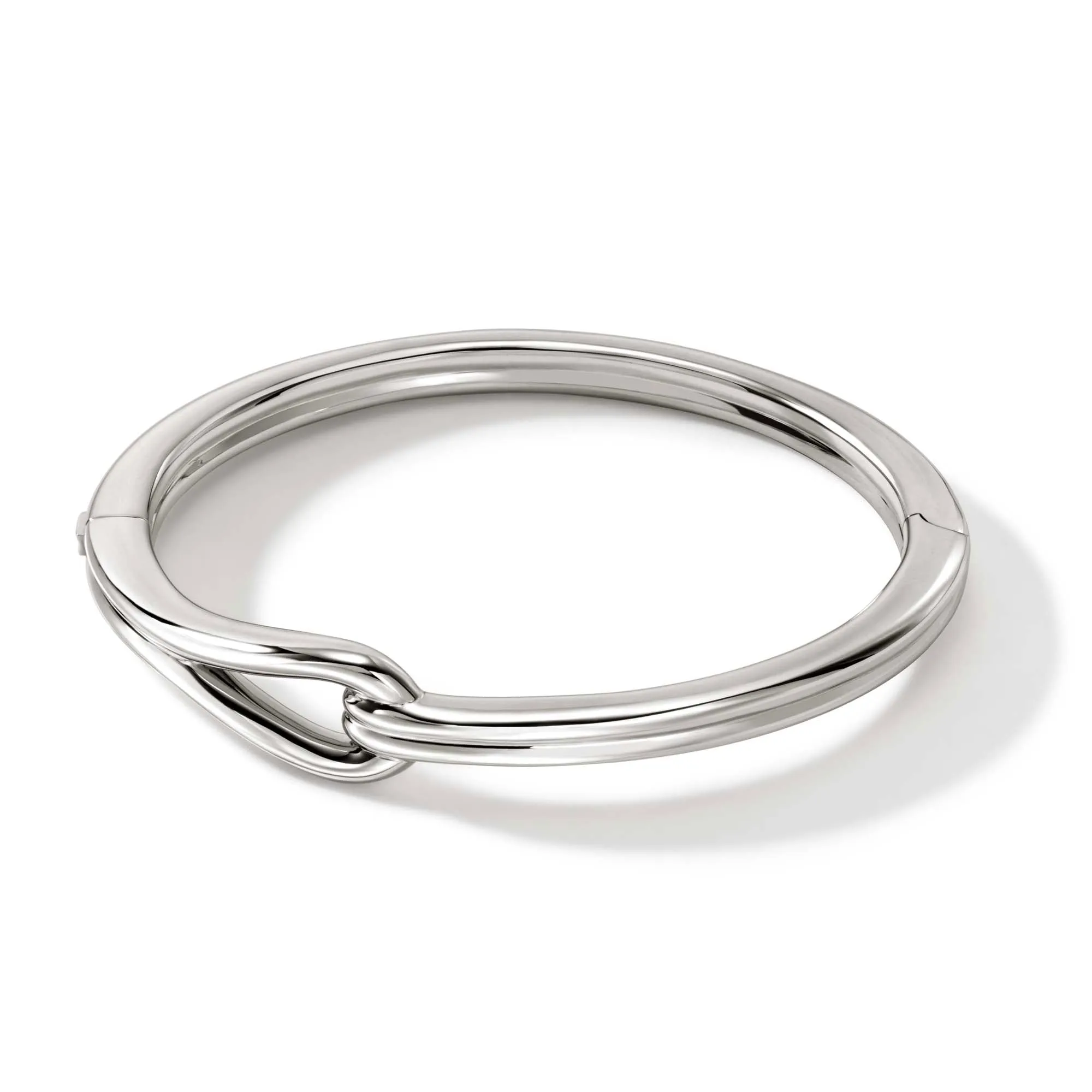 Surf Hinged Bangle, Sterling Silver|BB901084 sold by John Hardy