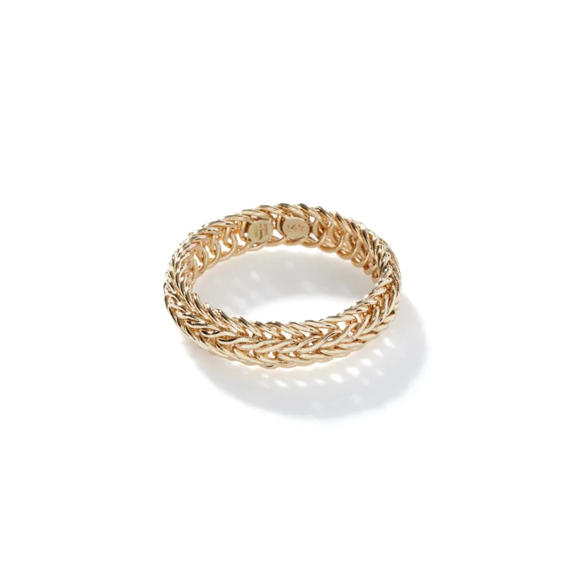 Icon Chevron Ring, Gold, 4.5MM|RUGG900323 sold by John Hardy