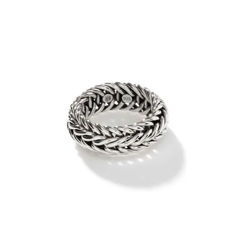 Icon Chevron Band Ring, Sterling Silver, Wide|RU900358 sold by John Hardy