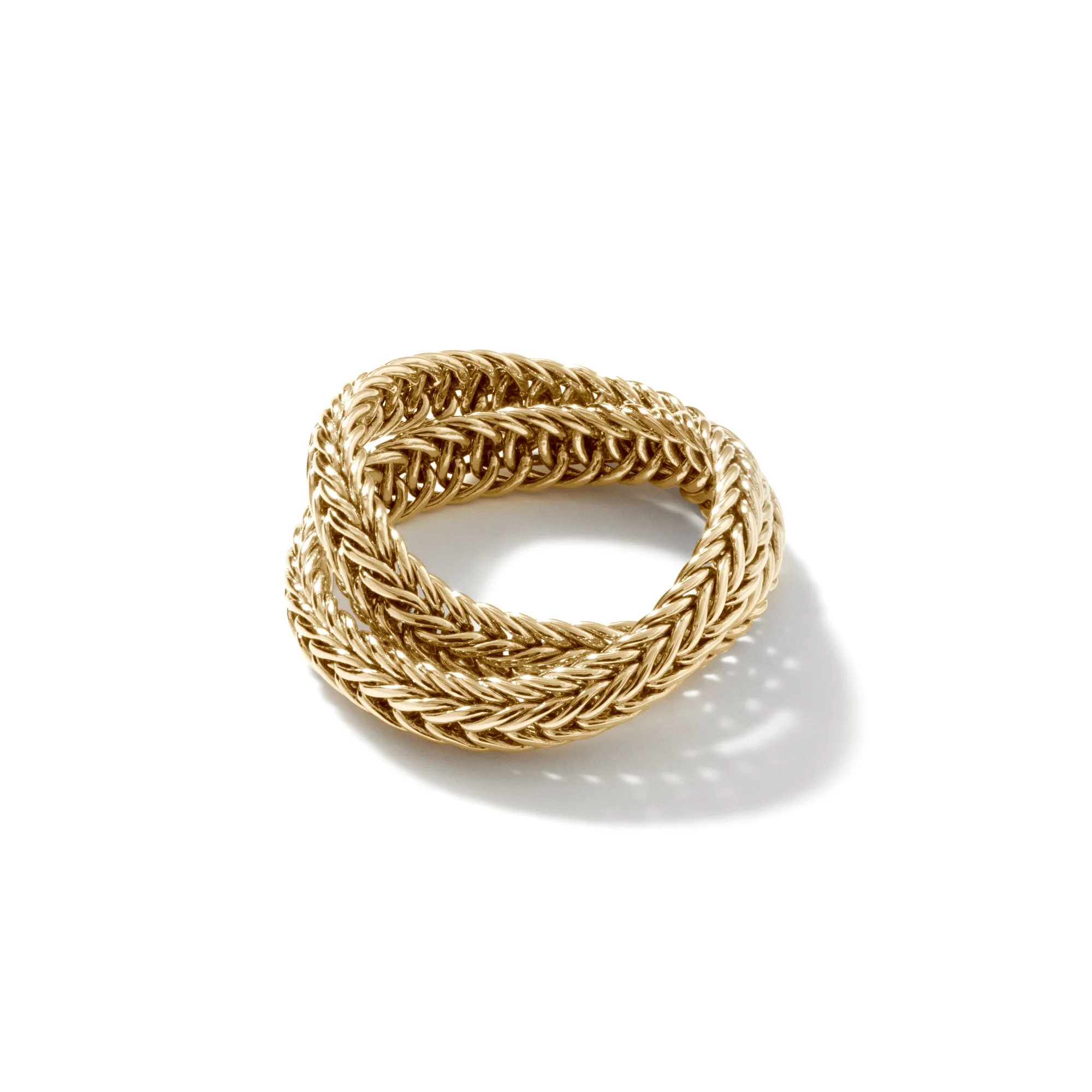 Icon Chevron Crossover Ring, Gold, 4.5MM|RGG900825 sold by John Hardy product image thumbnail 5