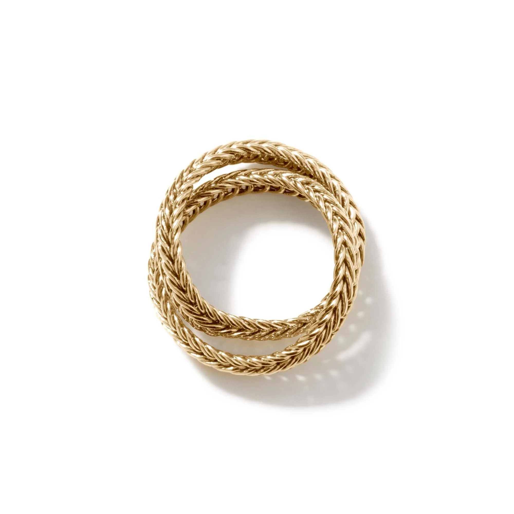 Icon Chevron Crossover Ring, Gold, 4.5MM|RGG900825 sold by John Hardy product image thumbnail 4