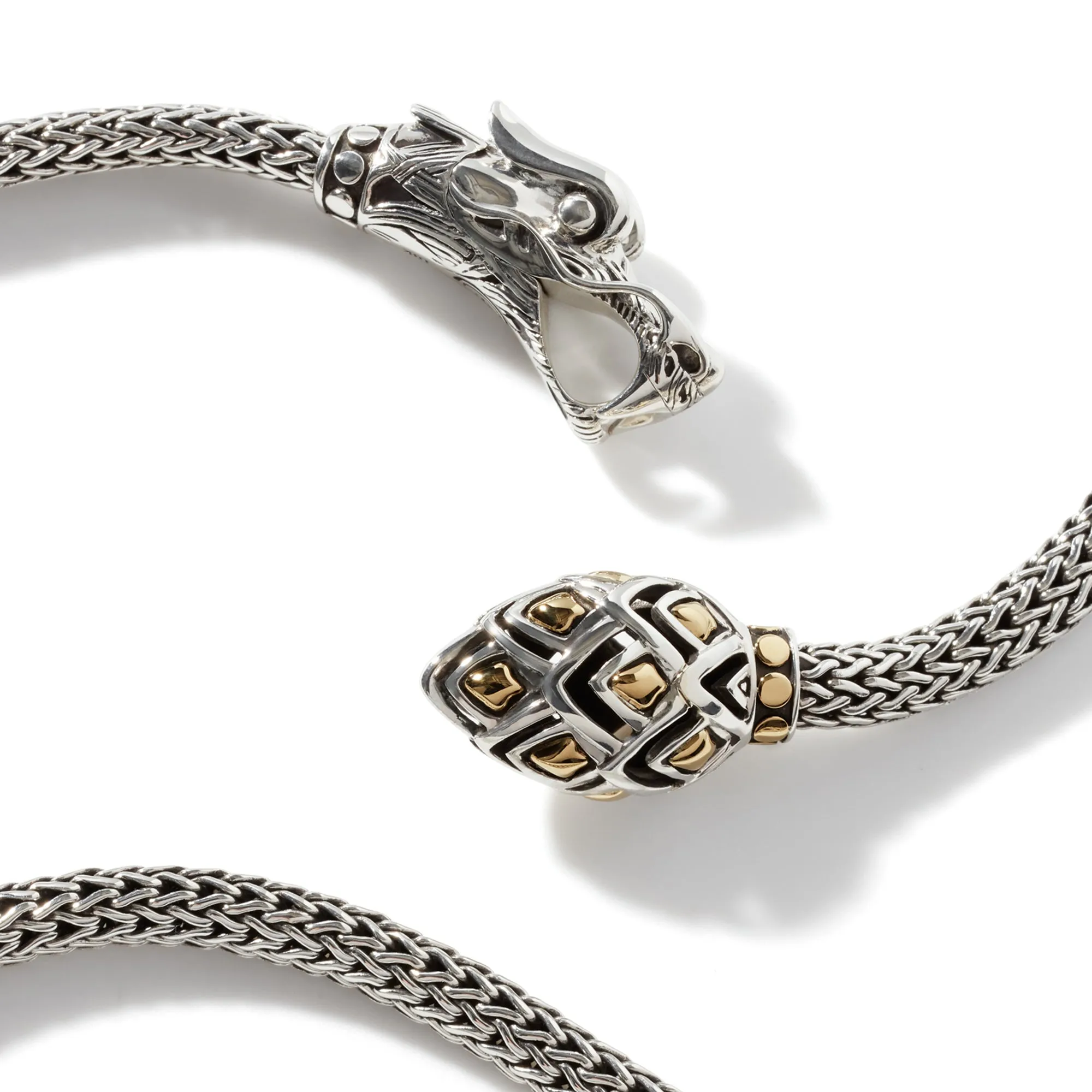 Naga Lariat, Sterling Silver, Gold, 5MM|NZ65471 sold by John Hardy product image thumbnail 2