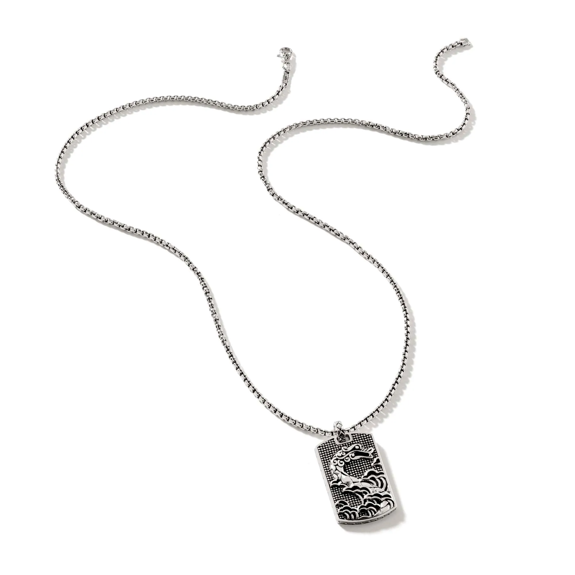 Naga Tag Necklace, Sterling Silver|NM60320 sold by John Hardy product image thumbnail 3
