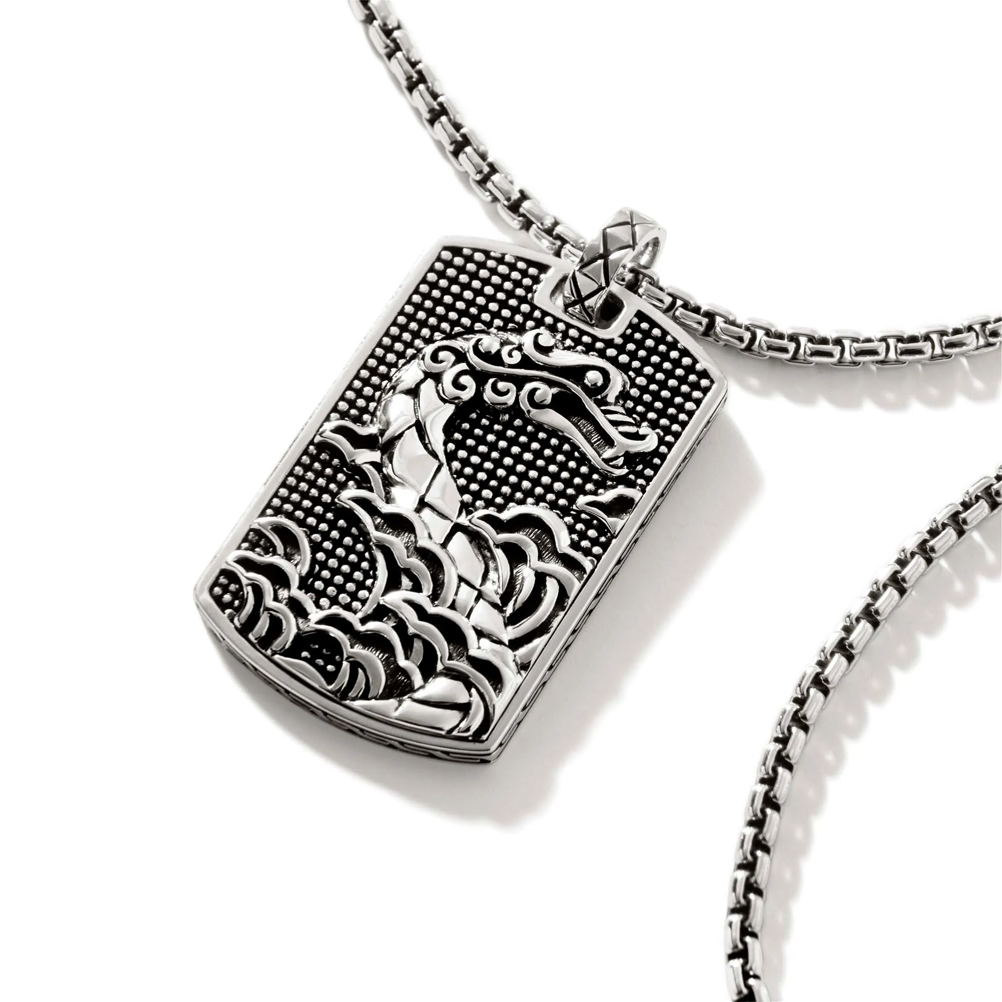Naga Tag Necklace, Sterling Silver|NM60320 sold by John Hardy product image thumbnail 2