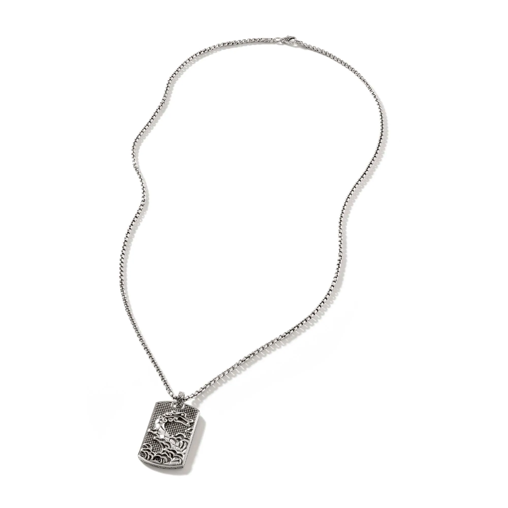 Naga Tag Necklace, Sterling Silver|NM60320 sold by John Hardy product image thumbnail 5