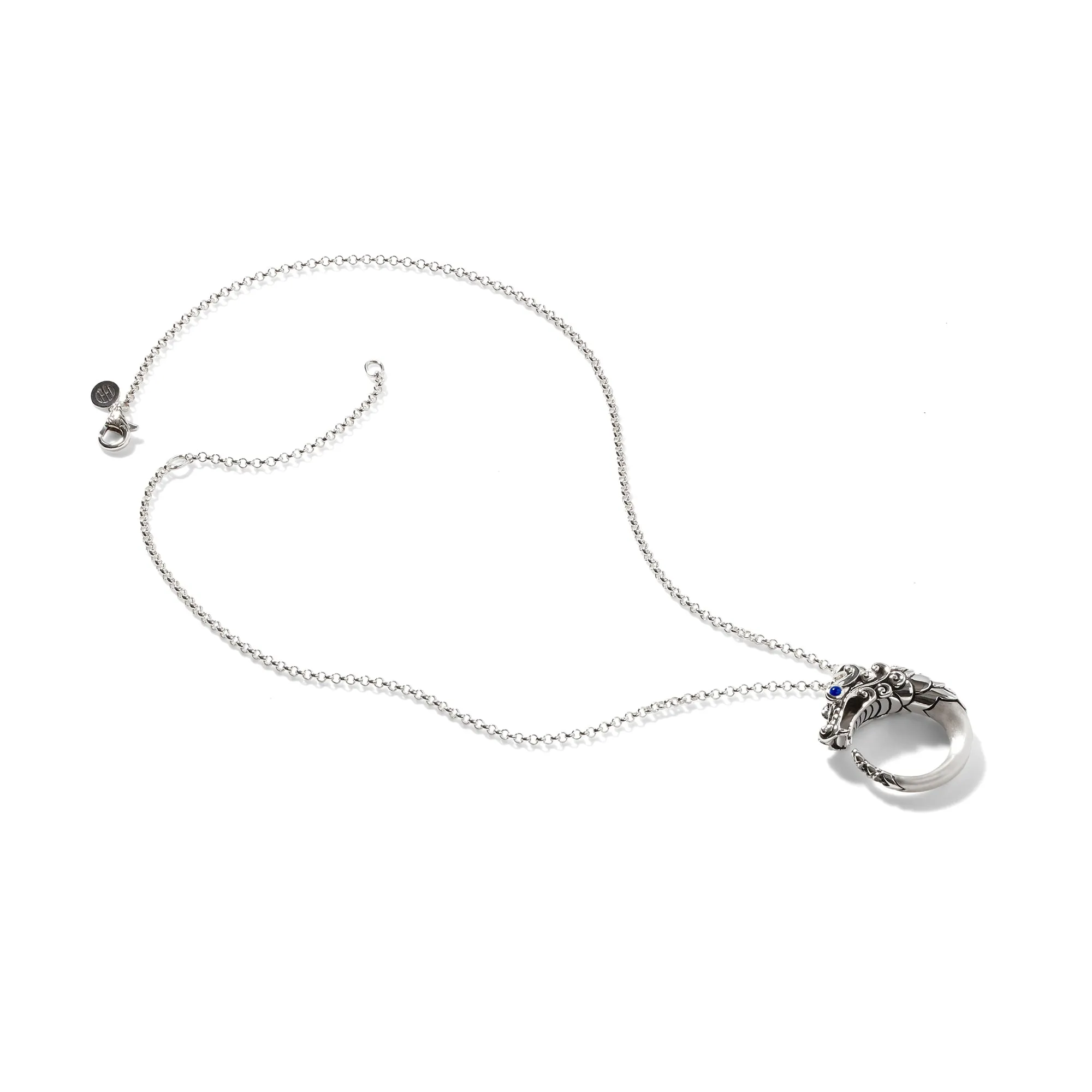Naga Necklace, Sterling Silver, Pavé|NBS6501254BHBLSBN sold by John Hardy product image thumbnail 4