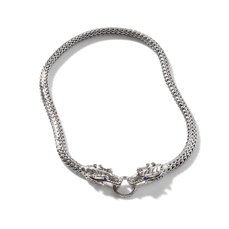 Naga Necklace, Sterling Silver, 7.5MM|NBS60213BSP sold by John Hardy
