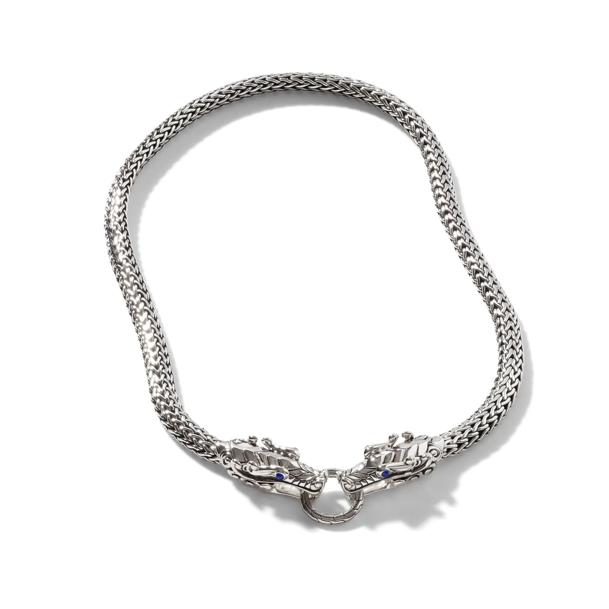 Naga Necklace, Sterling Silver, 7.5MM|NBS60213BSP sold by John Hardy