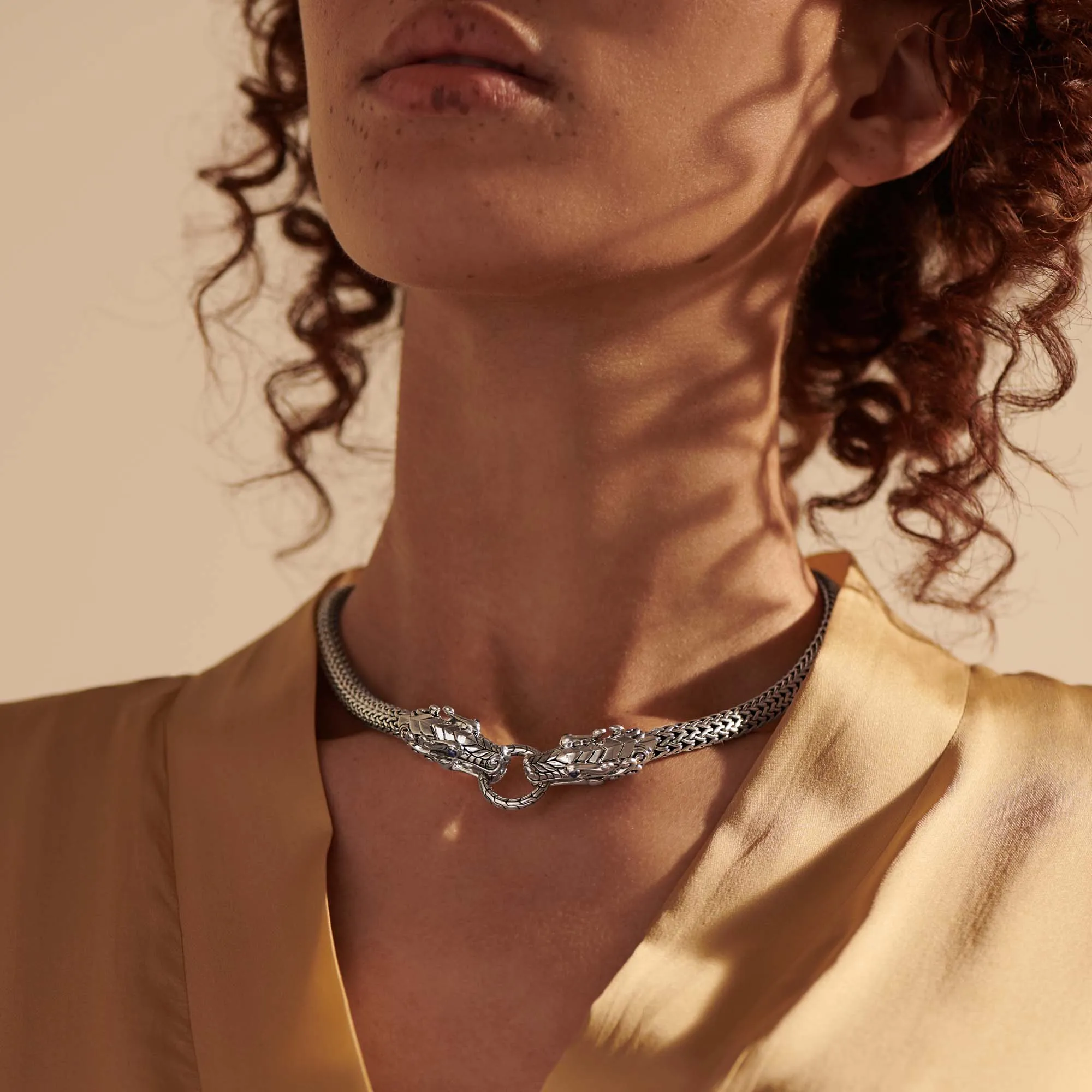 Naga Necklace, Sterling Silver, 7.5MM|NBS60213BSP sold by John Hardy product image thumbnail 5