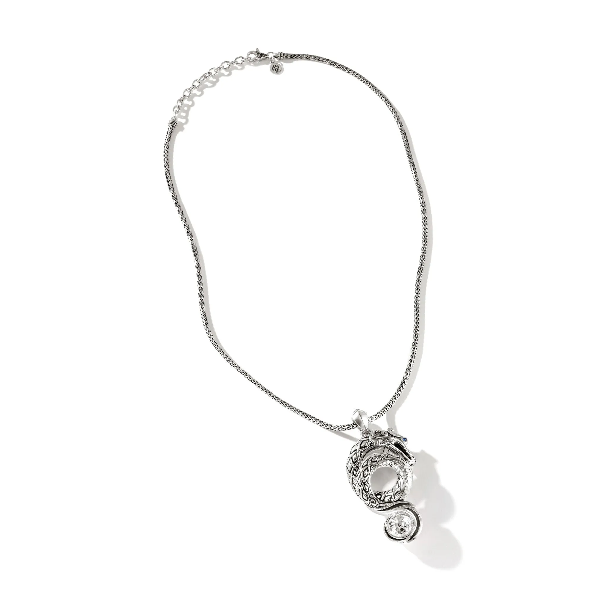 Naga Necklace, Silver, Diamonds, Pearl|NBP603142BSPDI sold by John Hardy product image thumbnail 5