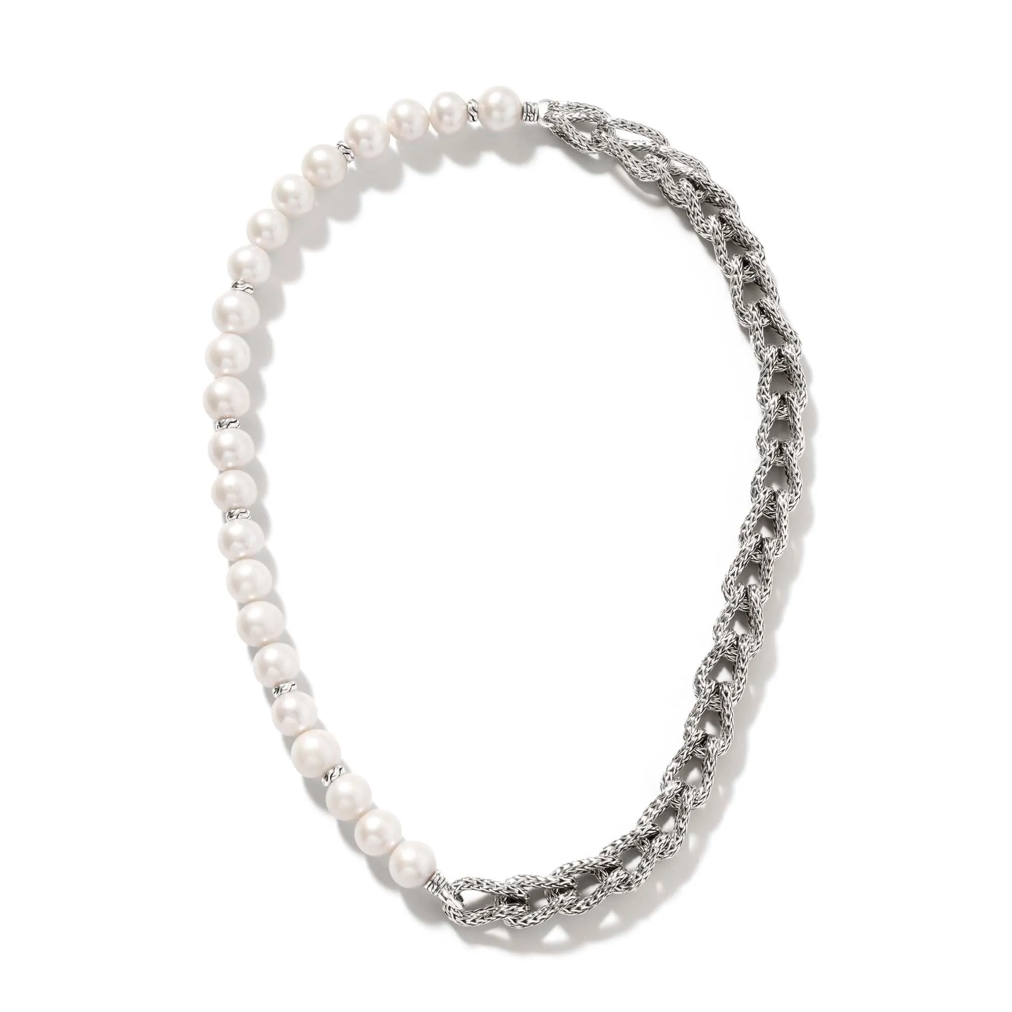 Surf Necklace, Sterling Silver, Pearls, 10.5MM|NB900797 sold by John Hardy