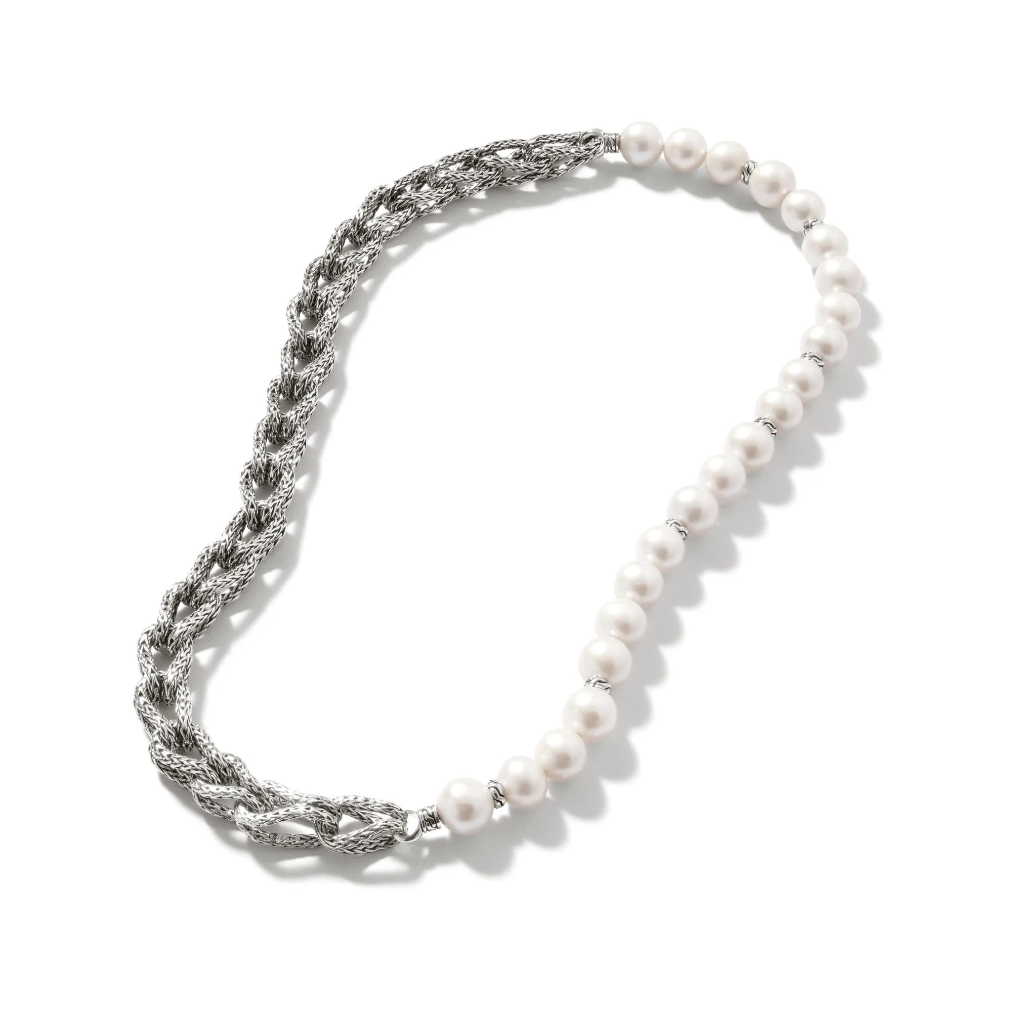 Surf Necklace, Sterling Silver, Pearls, 10.5MM|NB900797 sold by John Hardy product image thumbnail 5