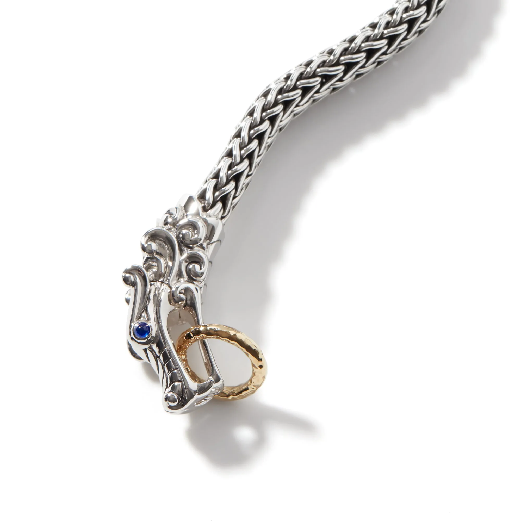 Naga Bracelet, Sterling Silver, Gold, 10.5MM|BZS60193BSP sold by John Hardy product image thumbnail 3