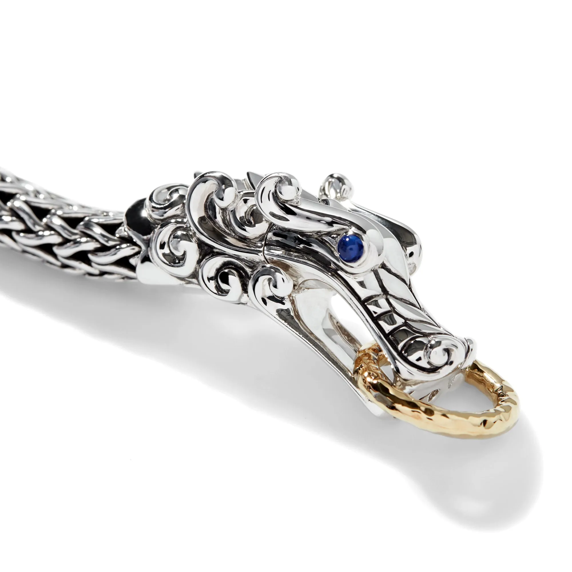 Naga Bracelet, Sterling Silver, Gold, 10.5MM|BZS60193BSP sold by John Hardy product image thumbnail 2