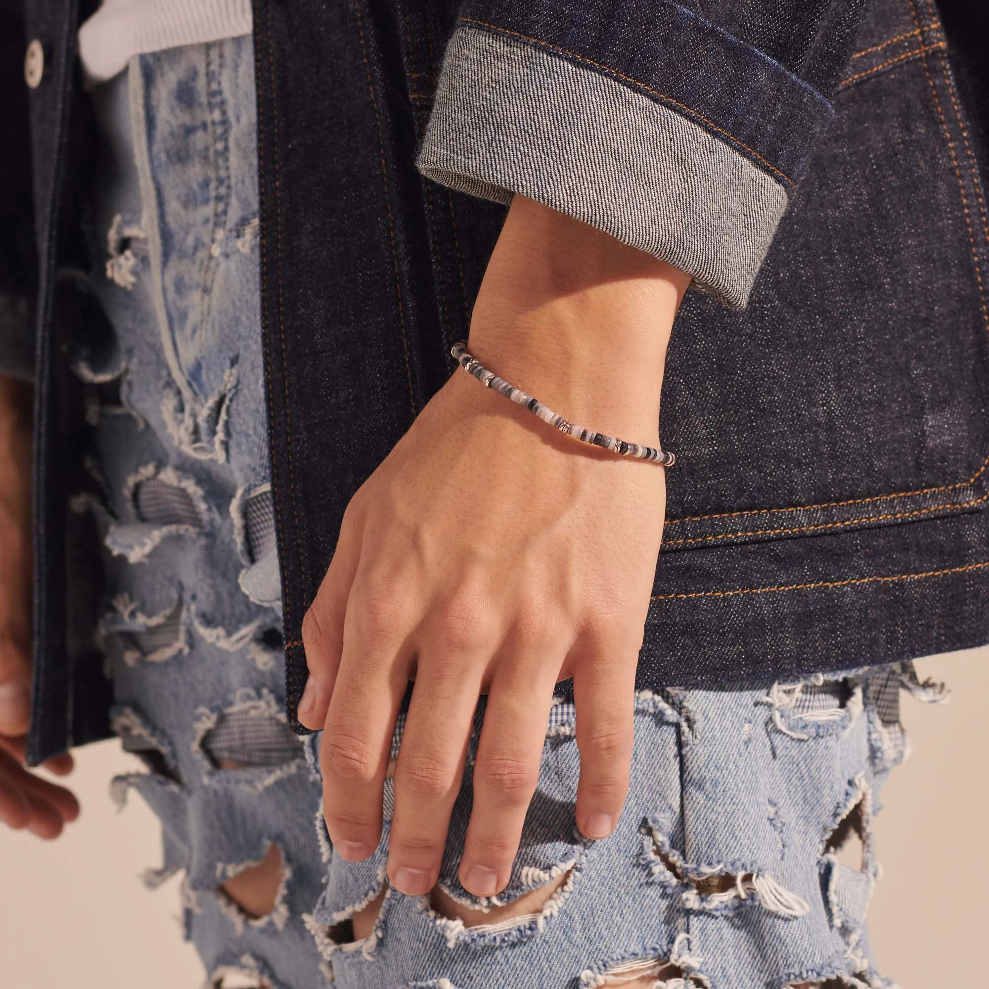 Heishi Bracelet, Sterling Silver, Hardstones|BUS900698OP sold by John Hardy product image thumbnail 5