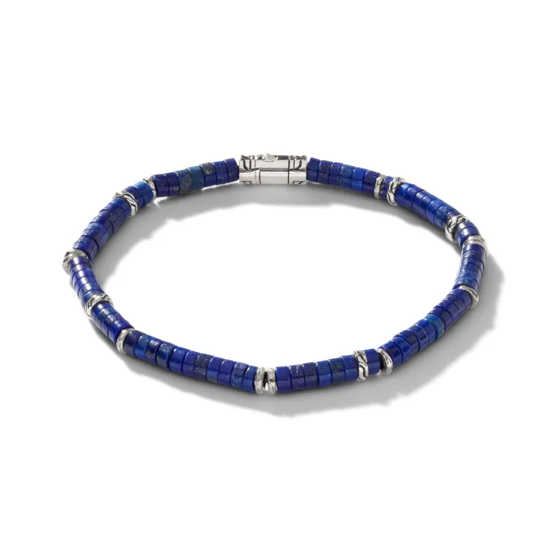 Heishi Bracelet, Sterling Silver, Hardstones|BUS900698LPZ sold by John Hardy