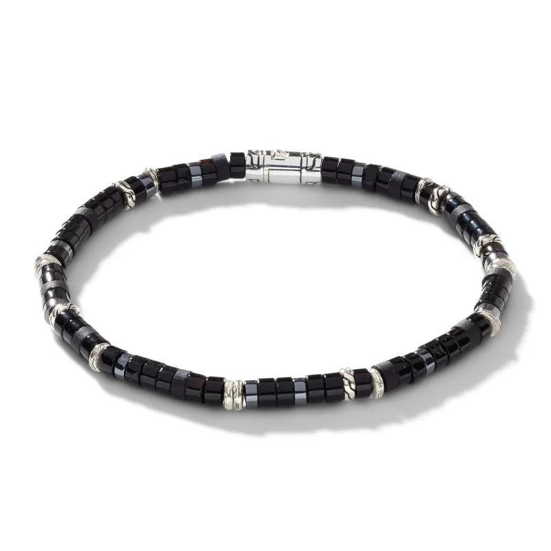 Heishi Bracelet, Sterling Silver, Hardstones|BUS900698BONHE sold by John Hardy