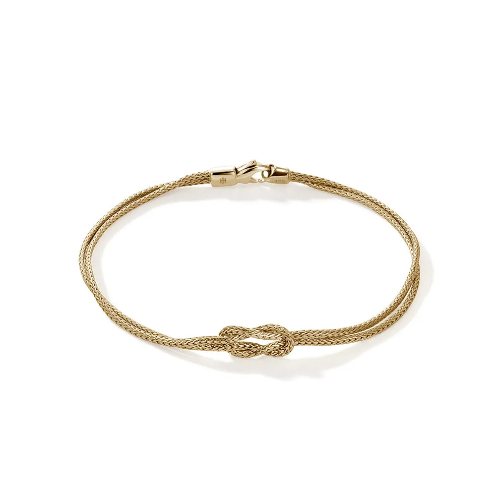 Love Knot Bracelet, Gold, 3.6MM|BUGG900776 sold by John Hardy